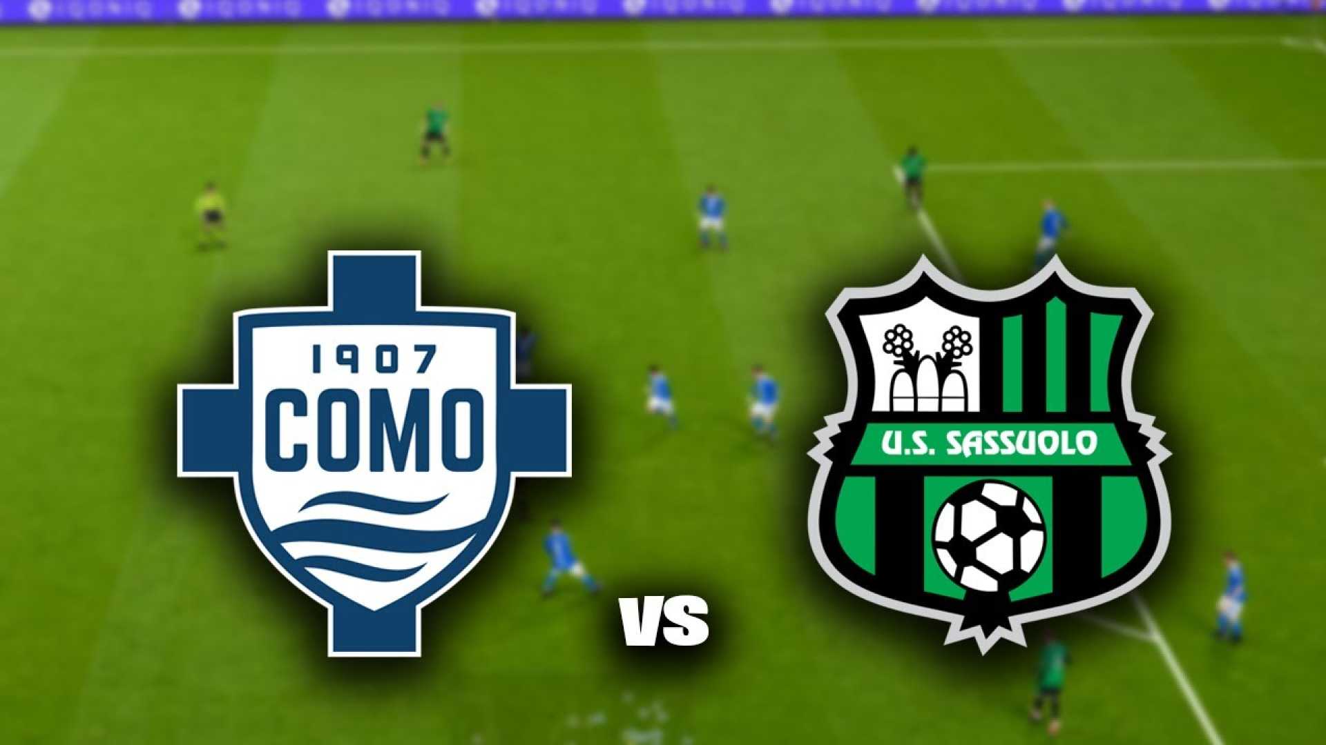 Como Vs Sassuolo Serie A Match