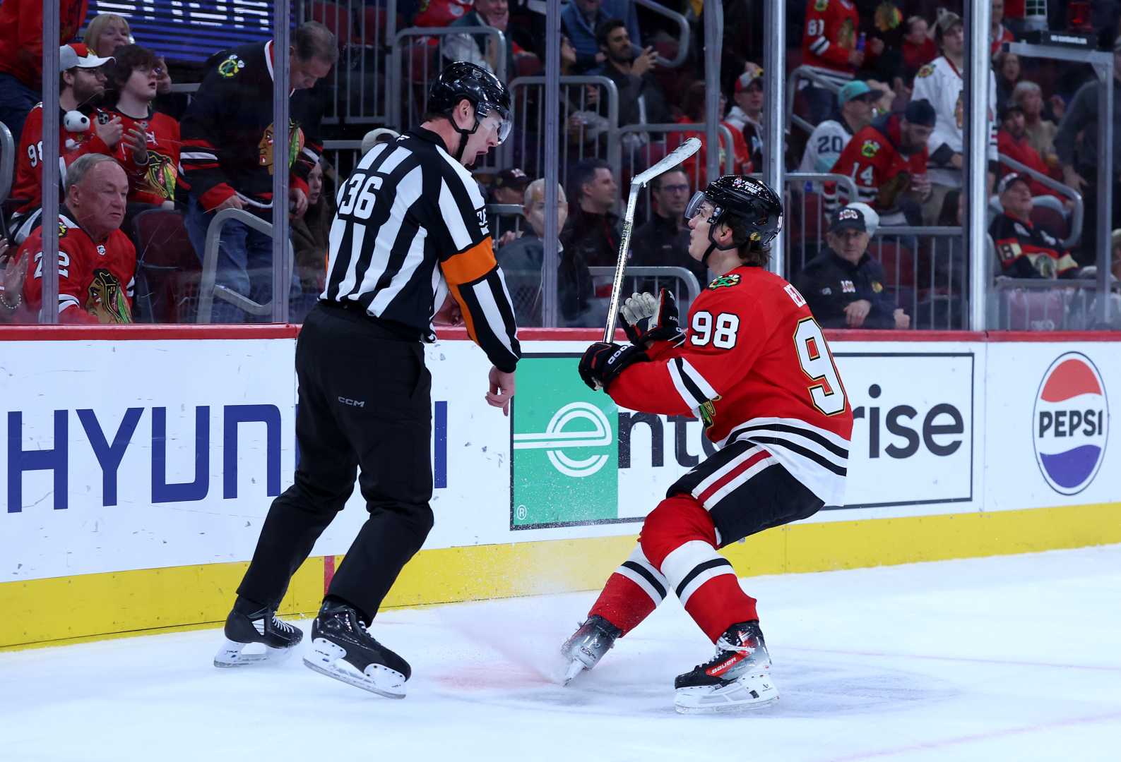 Connor Bedard Chicago Blackhawks Penalties