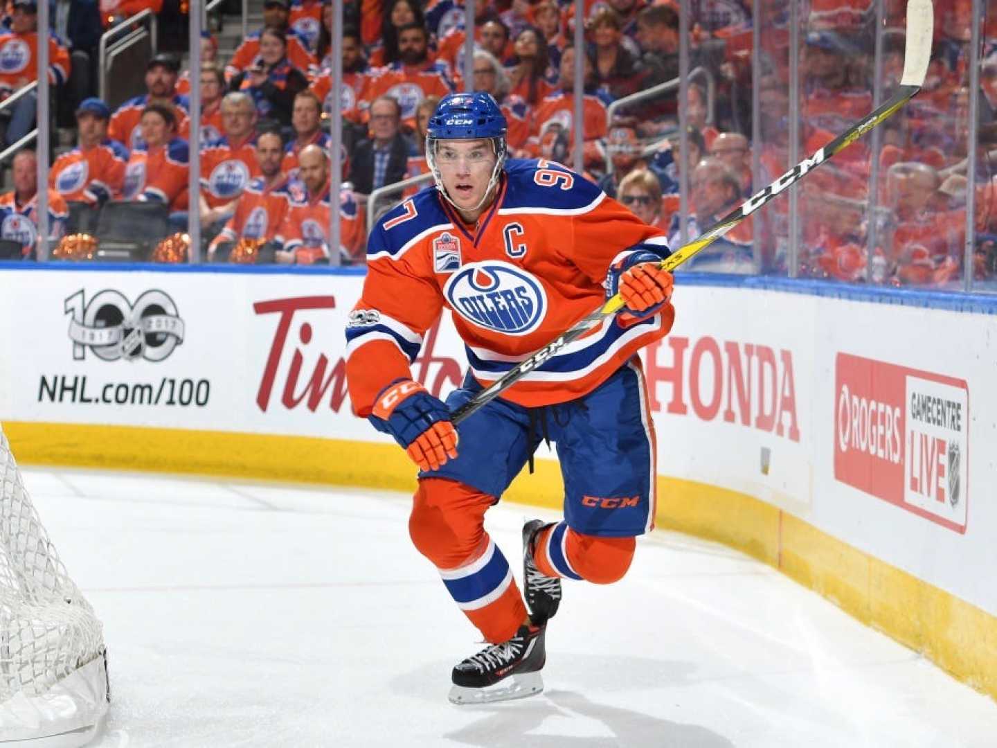 Connor Mcdavid Edmonton Oilers Intensity