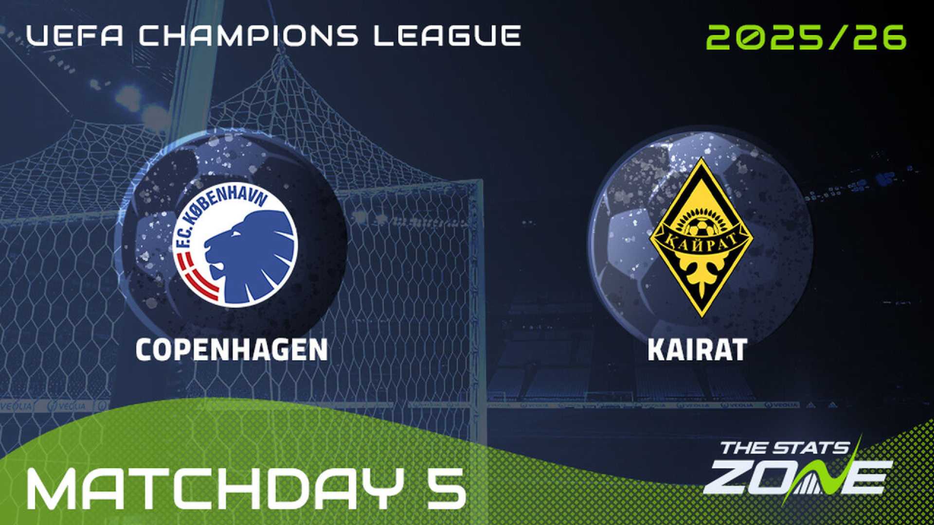 Copenhagen Kairat Almaty Champions League