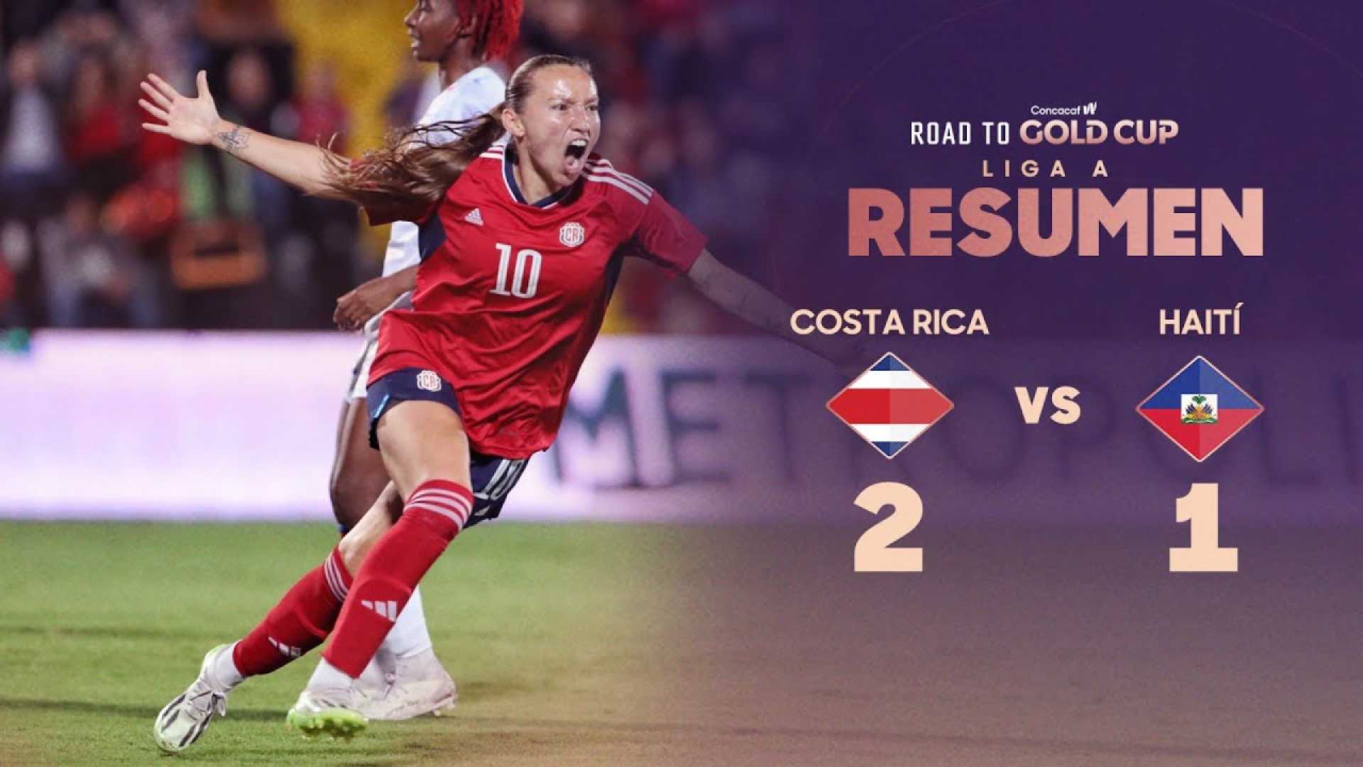 Costa Rica Vs Haiti Soccer Match