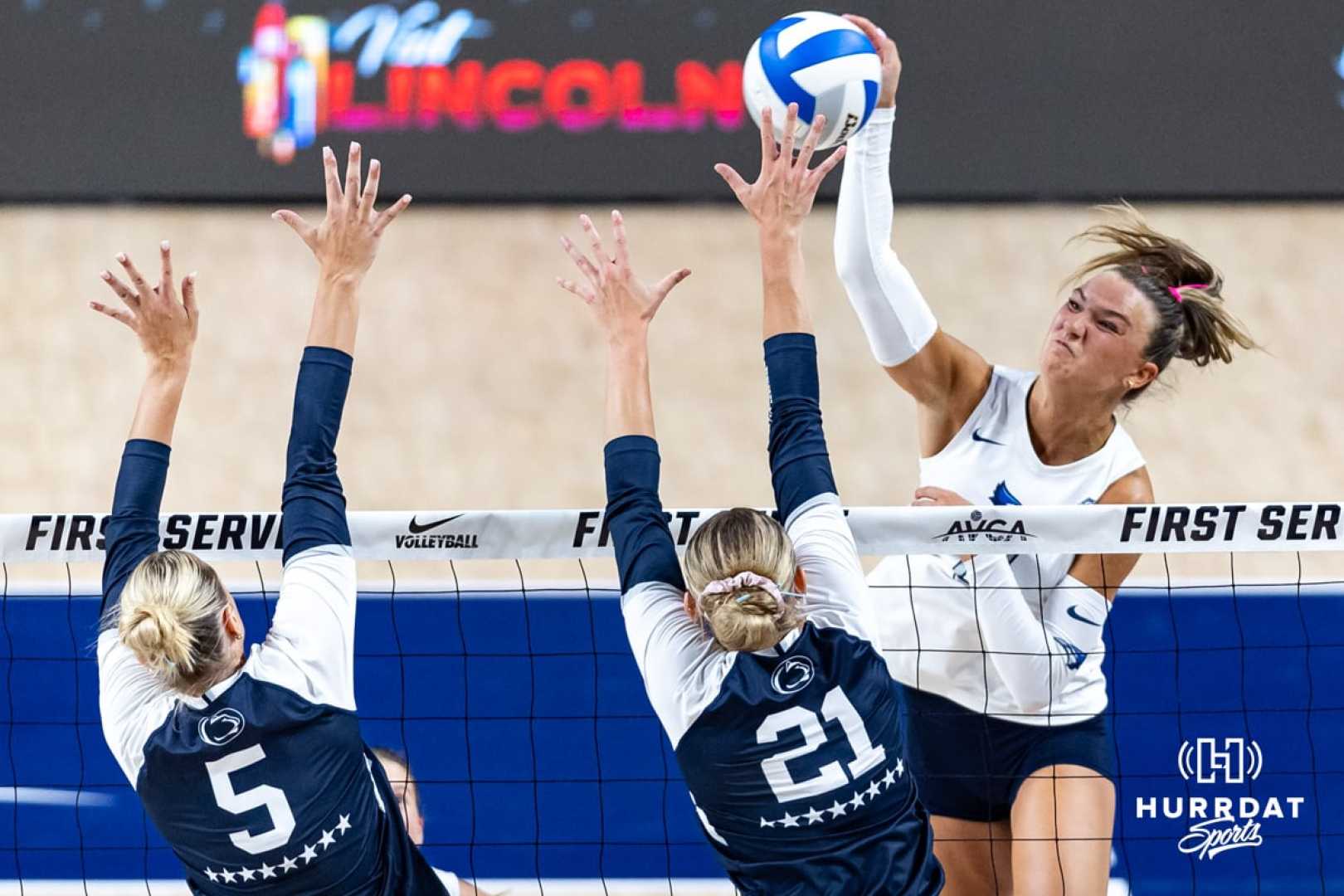 Creighton Volleyball Players Annalea Maeder Ava Martin