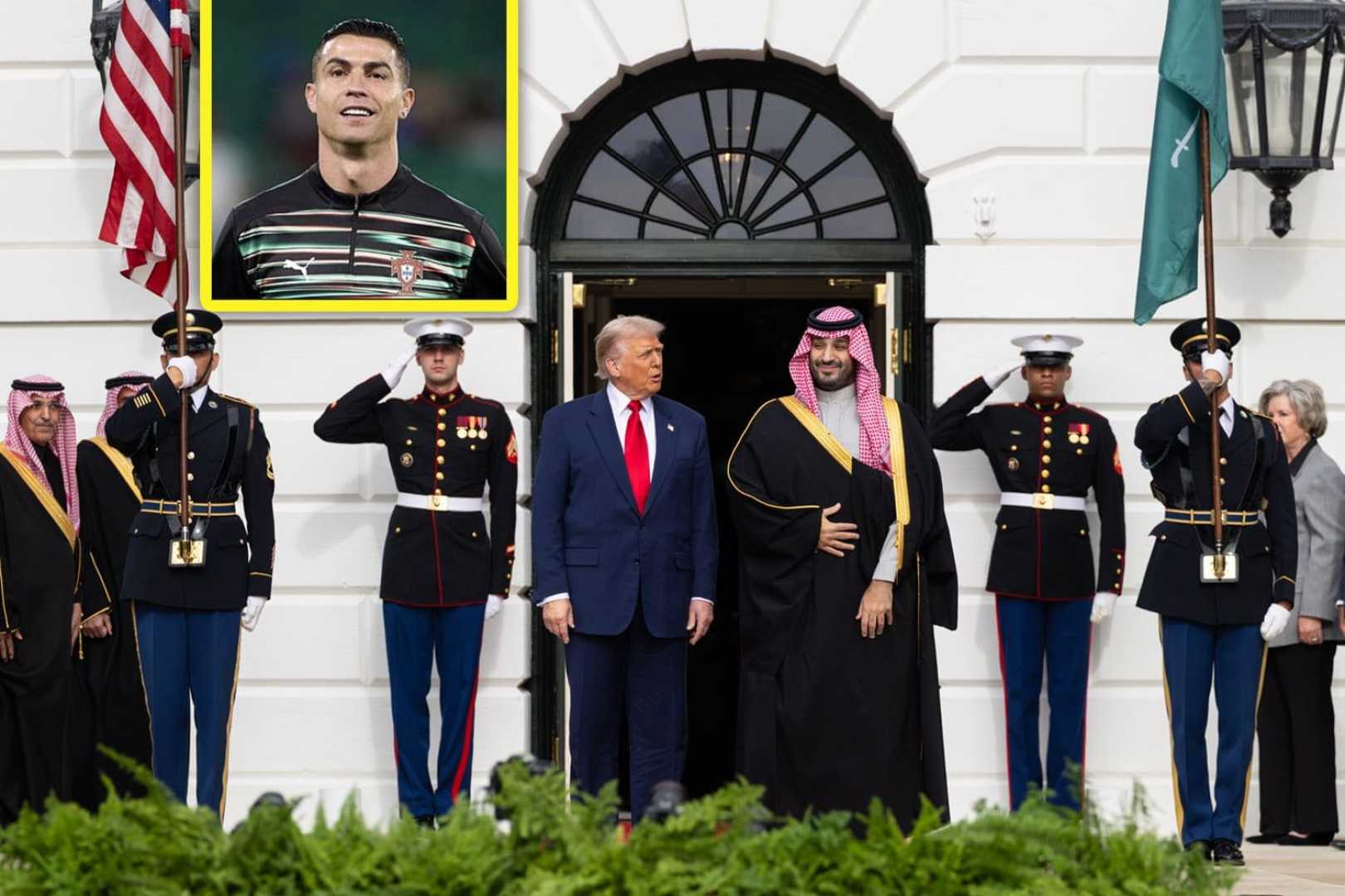 Cristiano Ronaldo Visit White House