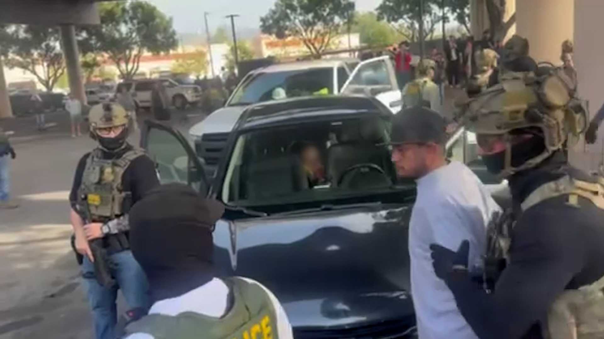 Cypress Park Immigration Raid With Child