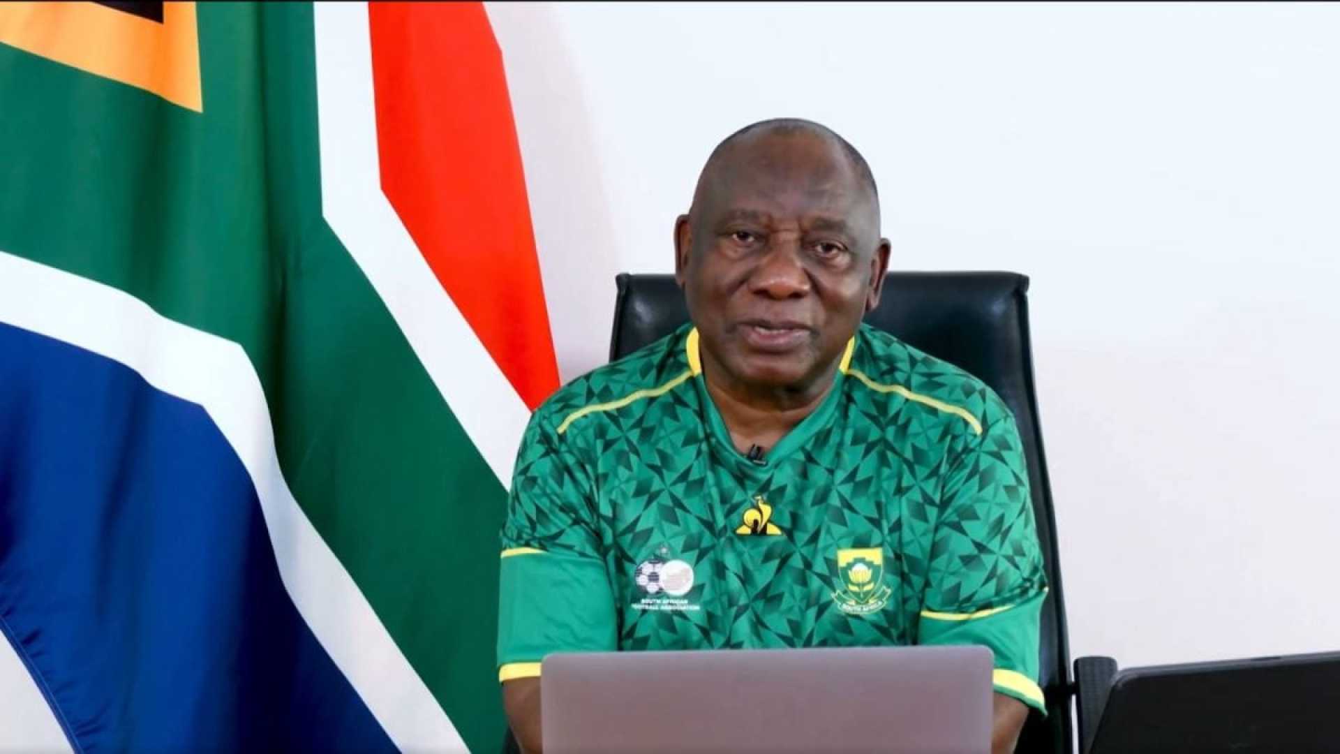Cyril Ramaphosa Video Message Cricket Team