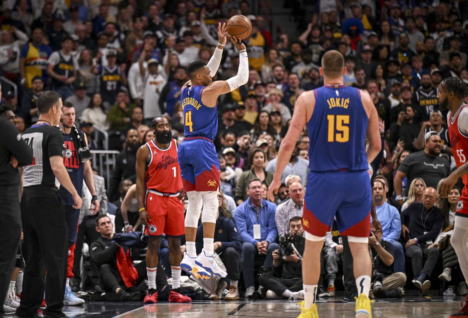 Denver Nuggets Vs La Clippers Nba Game