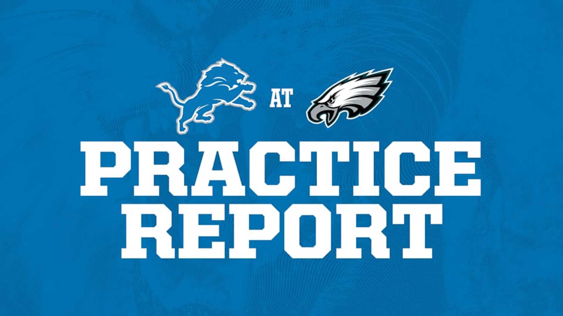 Detroit Lions Philadelphia Eagles Injury Report