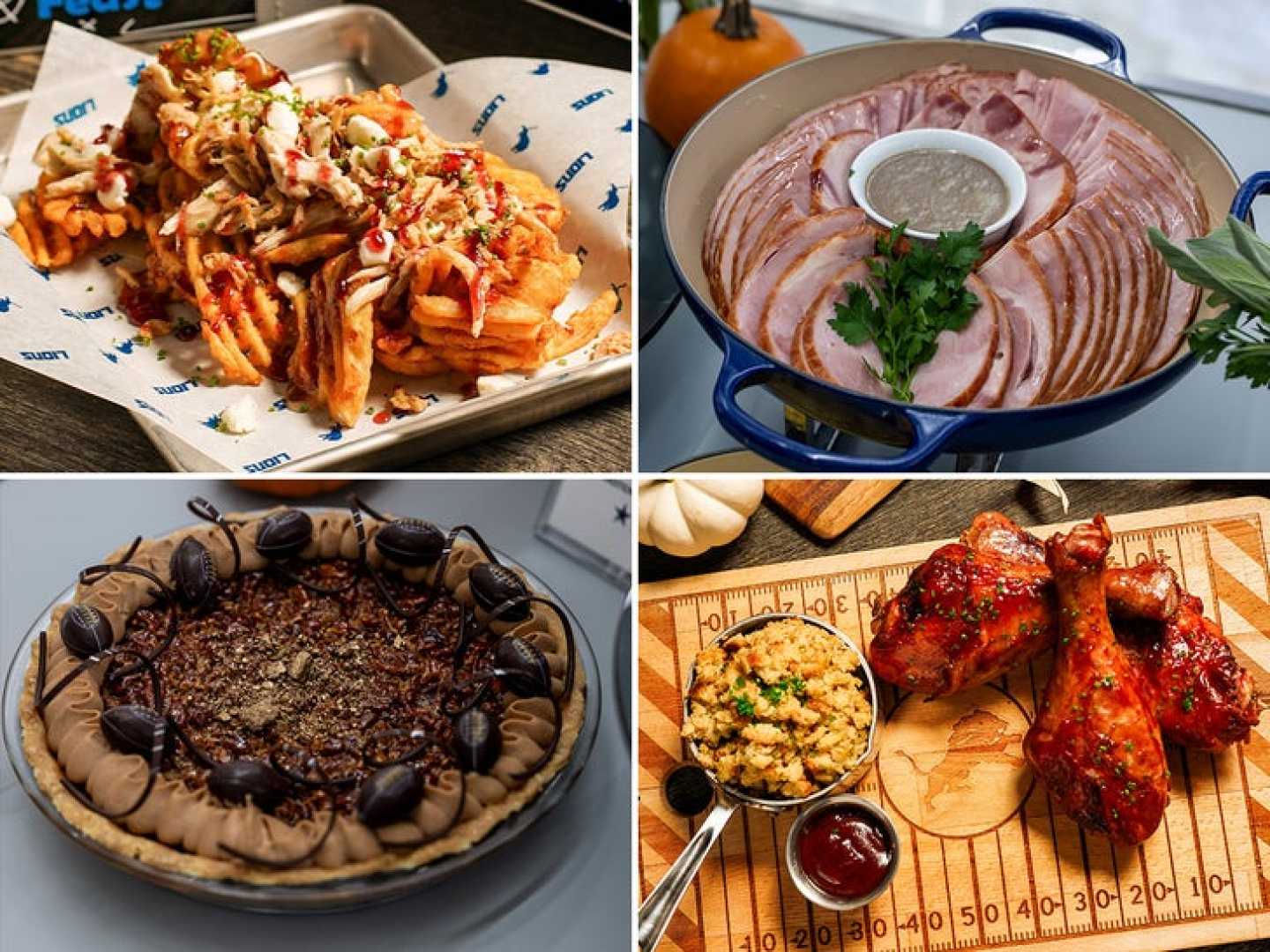 Detroit Lions Thanksgiving Game Food