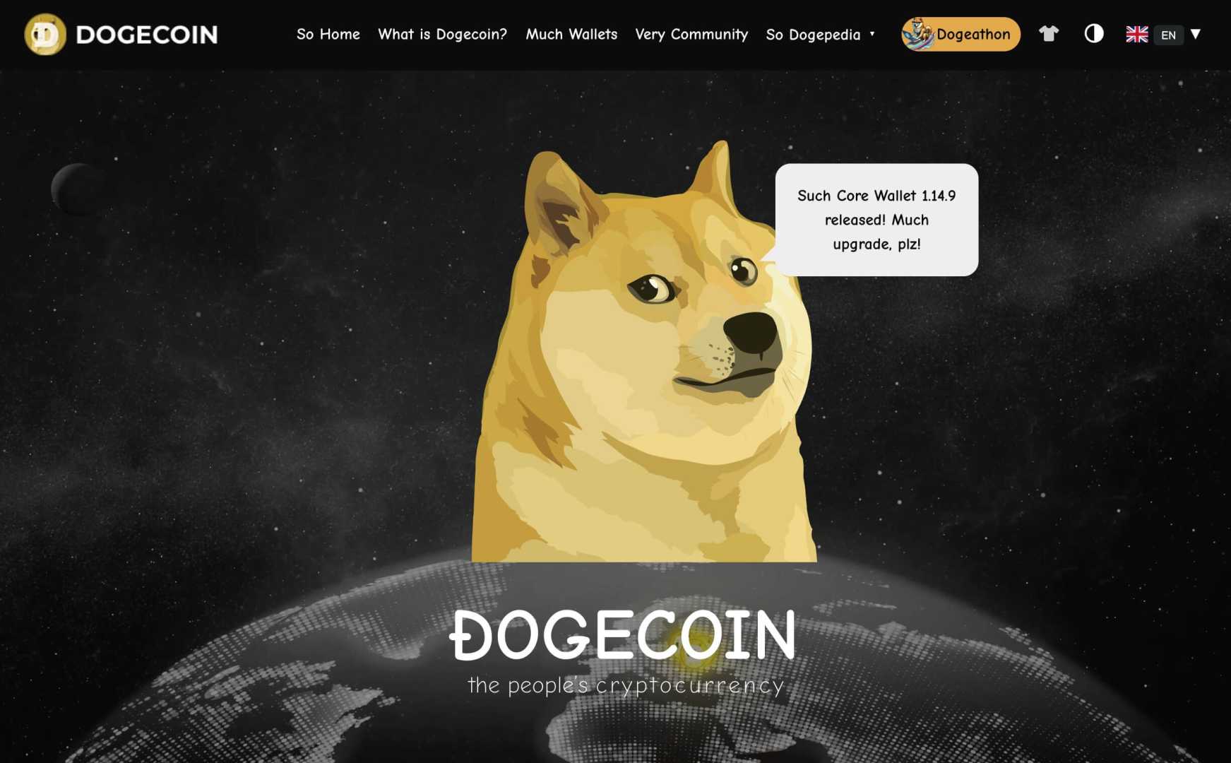 Dogecoin Cryptocurrency Meme