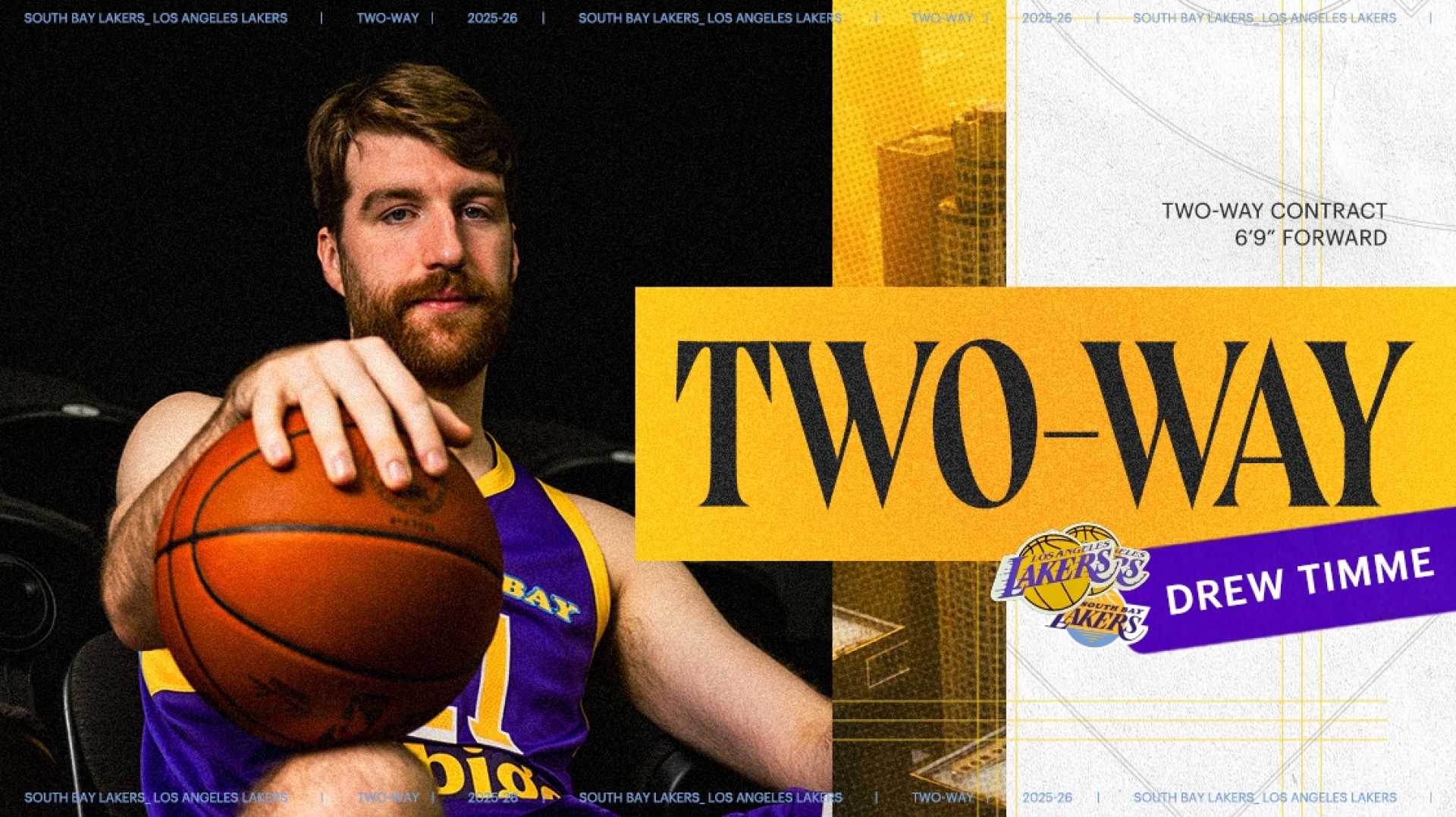Drew Timme Basketball Los Angeles Lakers