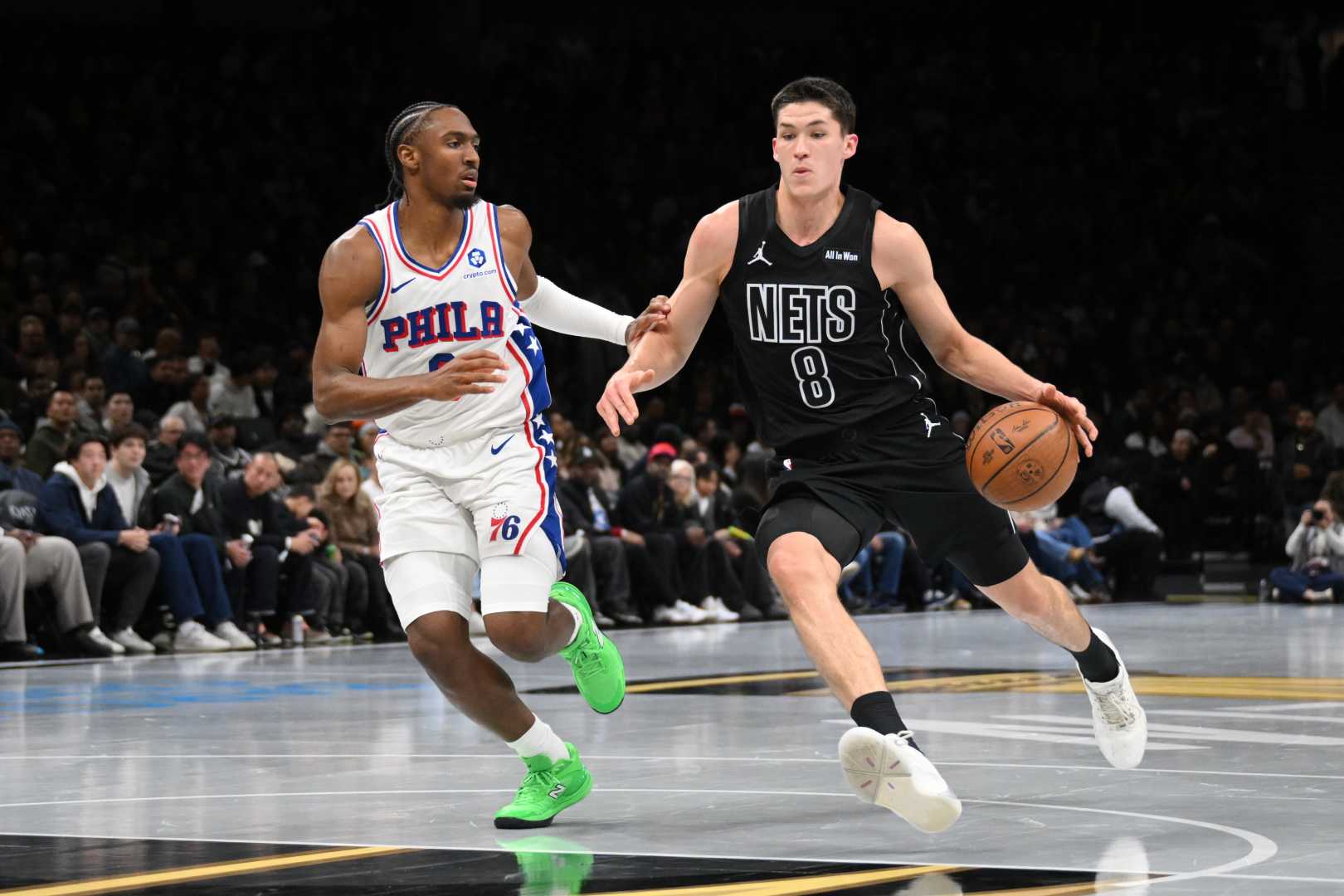 Egor Dëmin Nets Vs 76ers