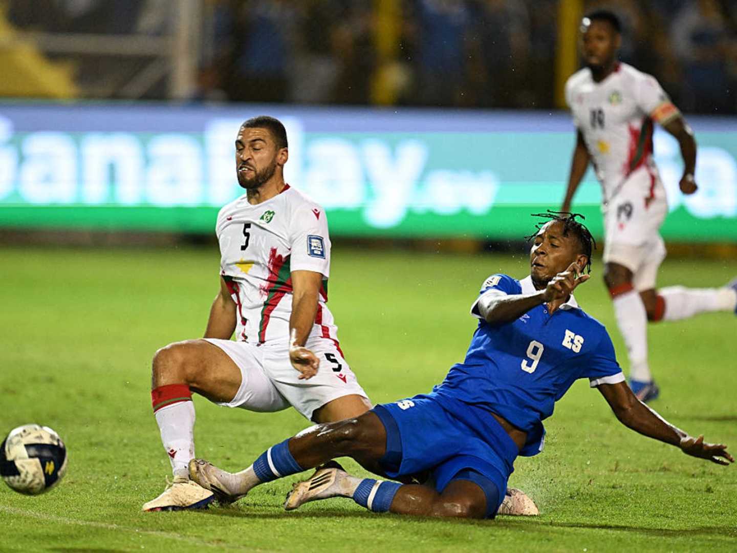 El Salvador Vs Suriname Football Match