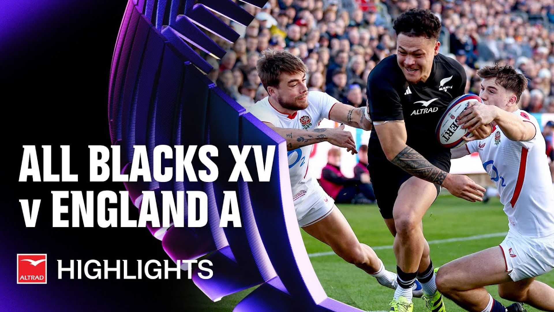 England Vs New Zealand Rugby Match 2025