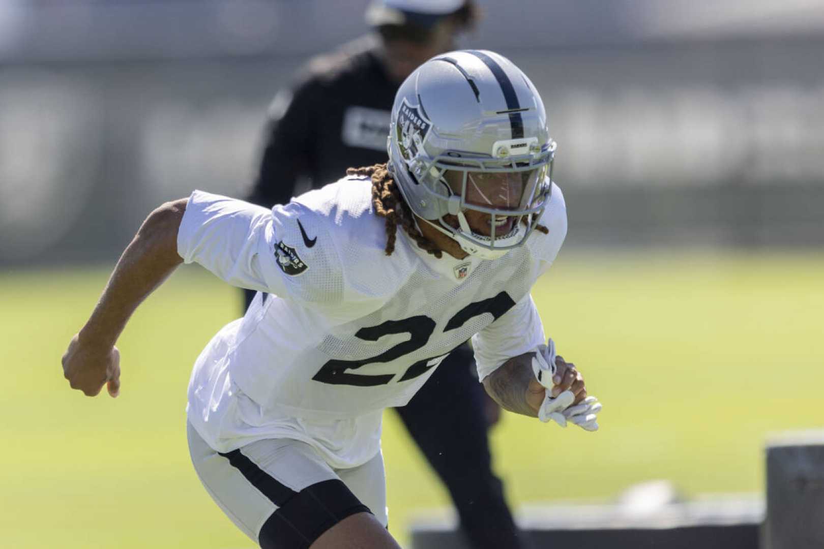 Eric Stokes Raiders Practice