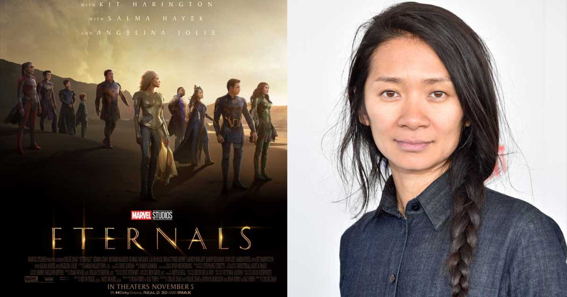 Eternals Movie Poster Chloé Zhao