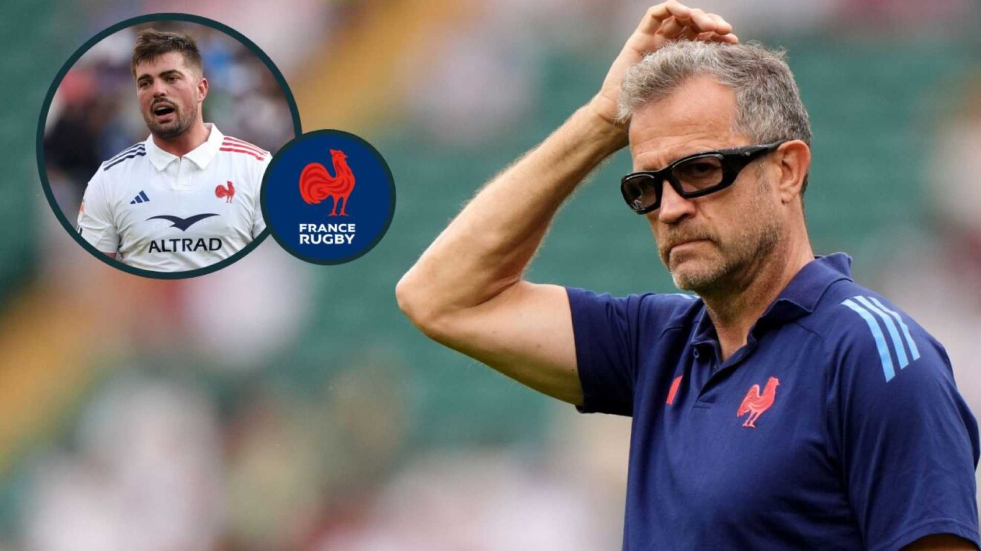 Fabien Galthie France Fiji Rugby Match