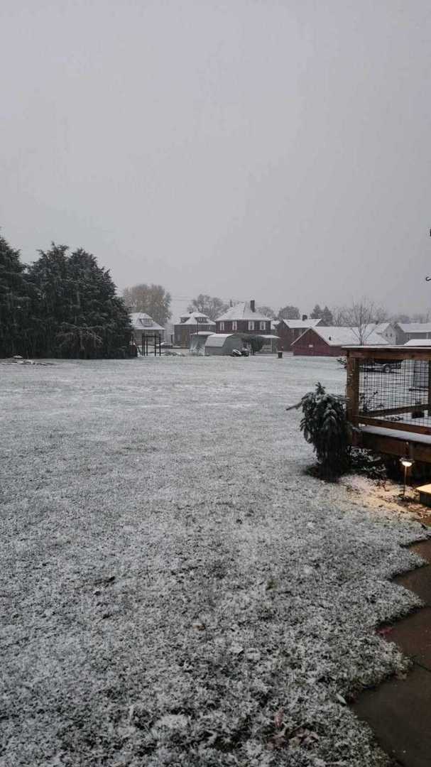 Fayette County Snow Morning Pictures