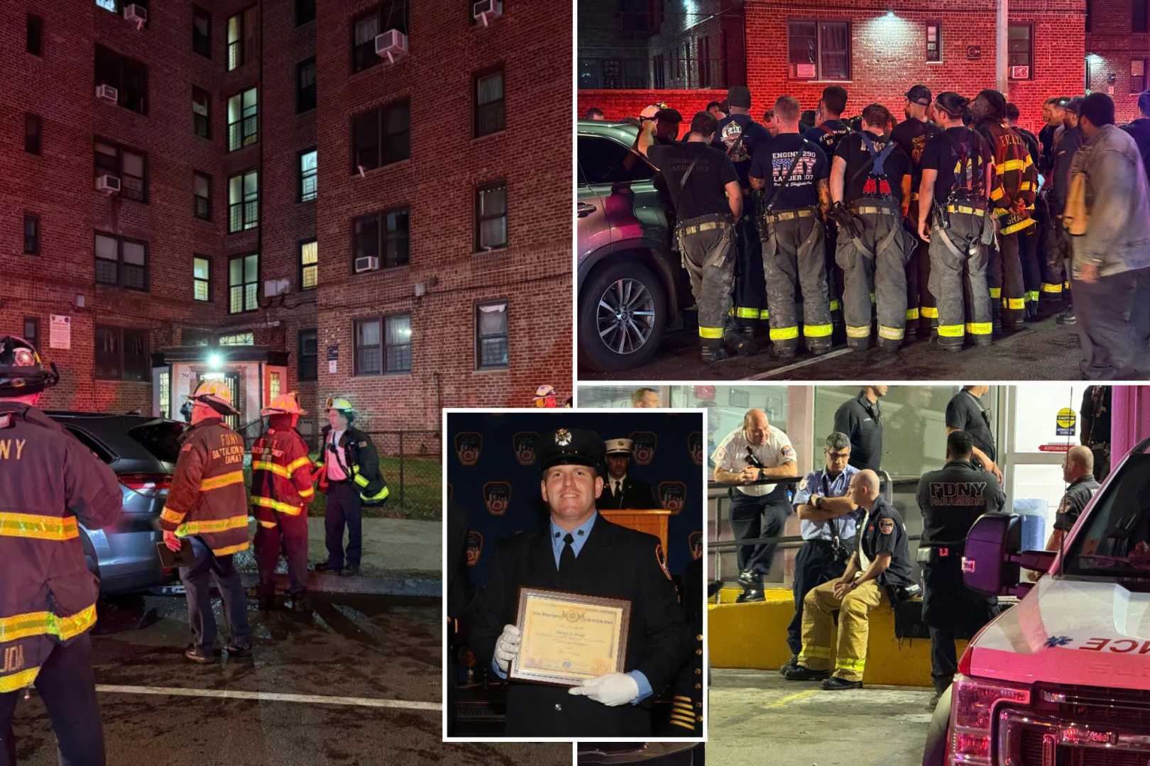 Fdny Firefighter Patrick Brady Brooklyn Fire