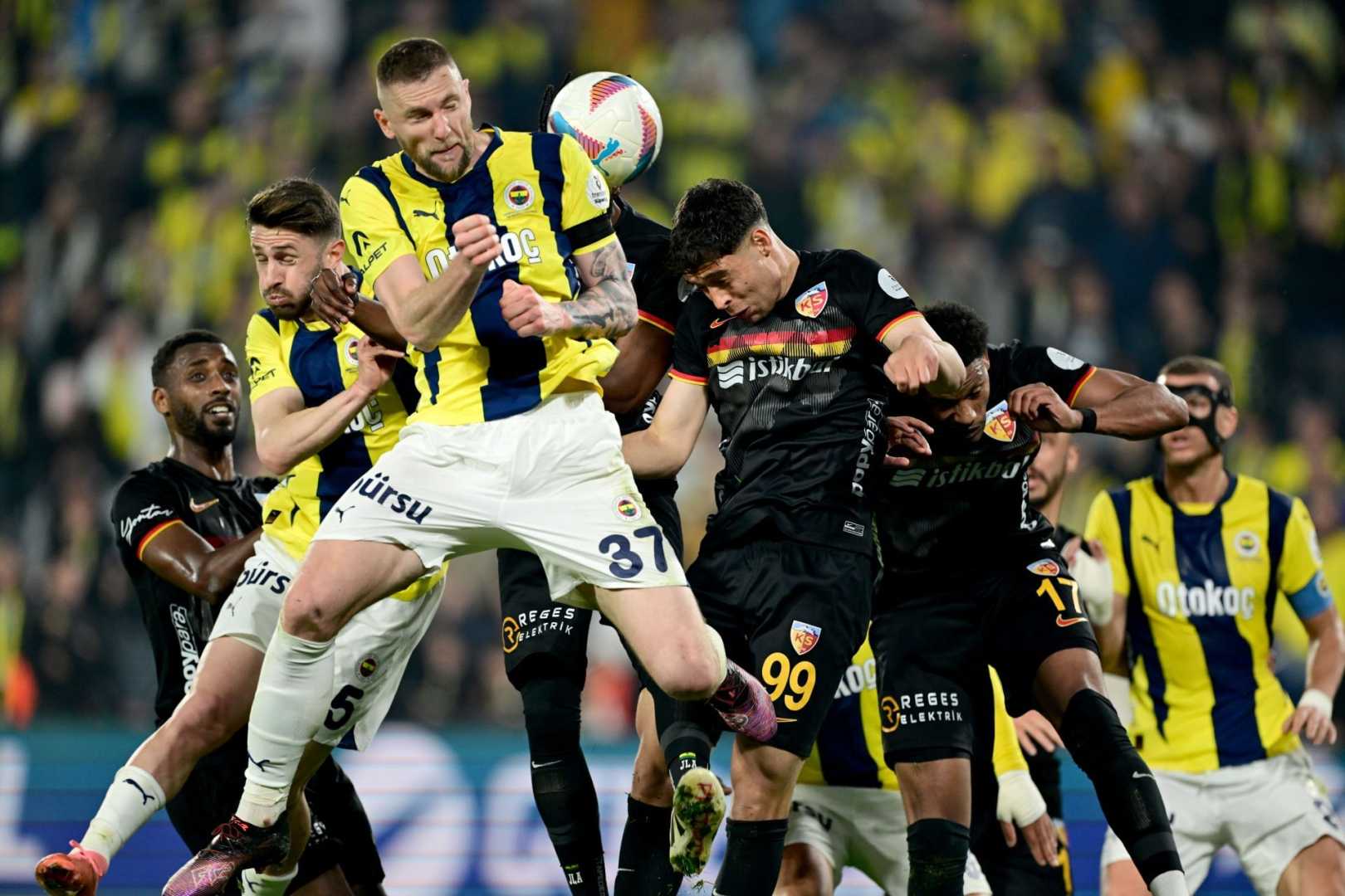 Fenerbahce Kayserispor Turkish Super Lig Football