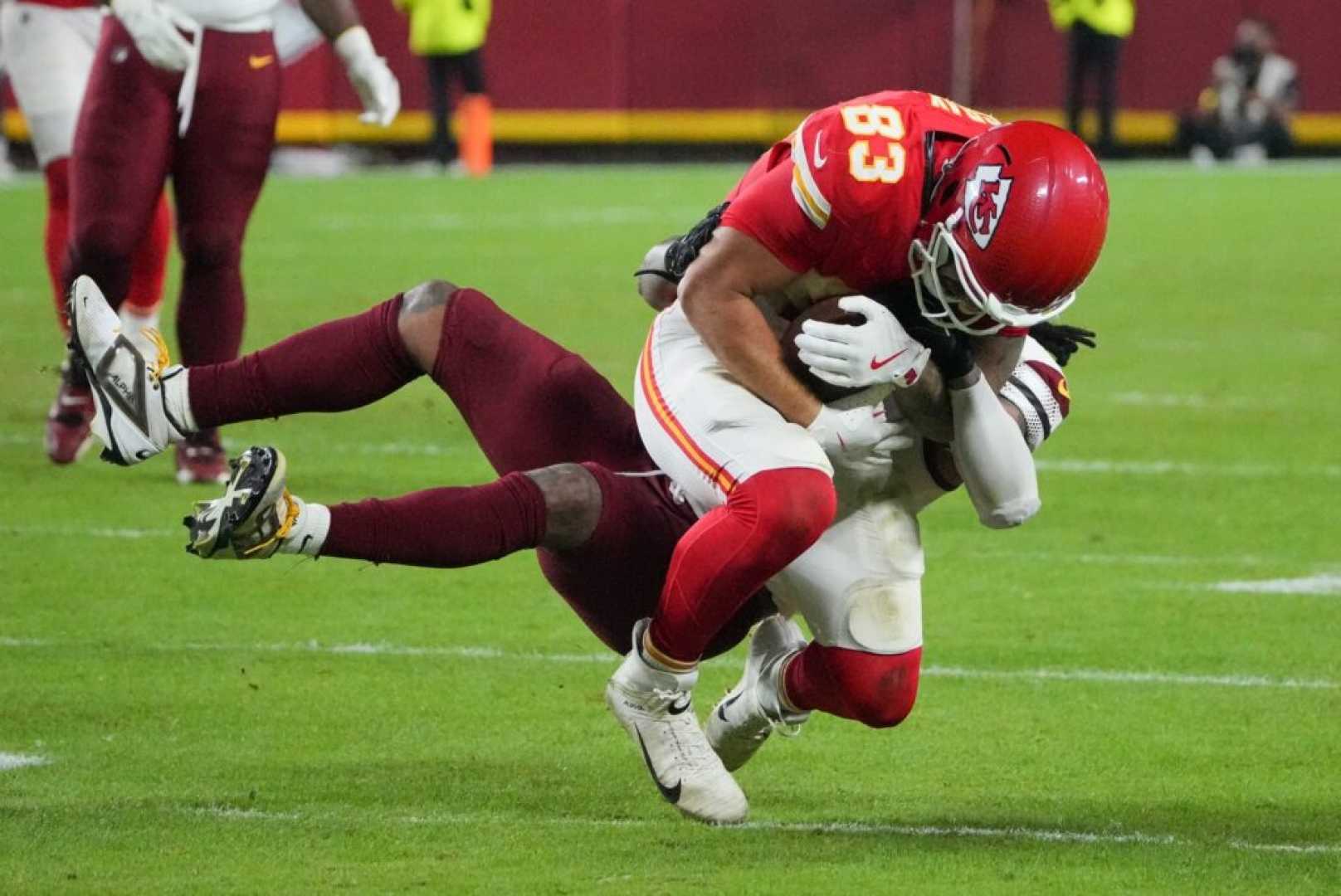 Frankie Luvu Nfl Hip Drop Tackle