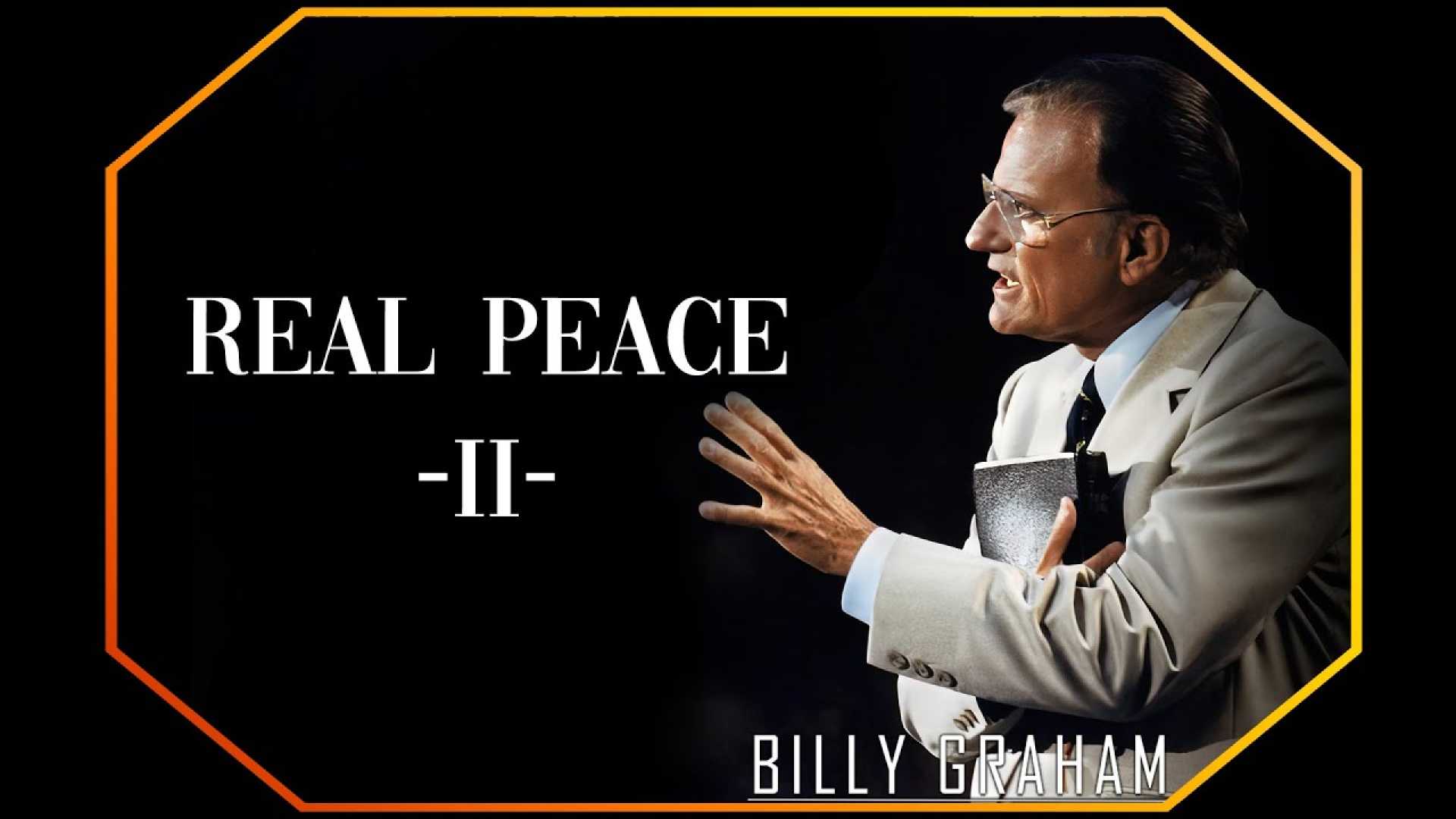 Franklin Graham Message On Peace