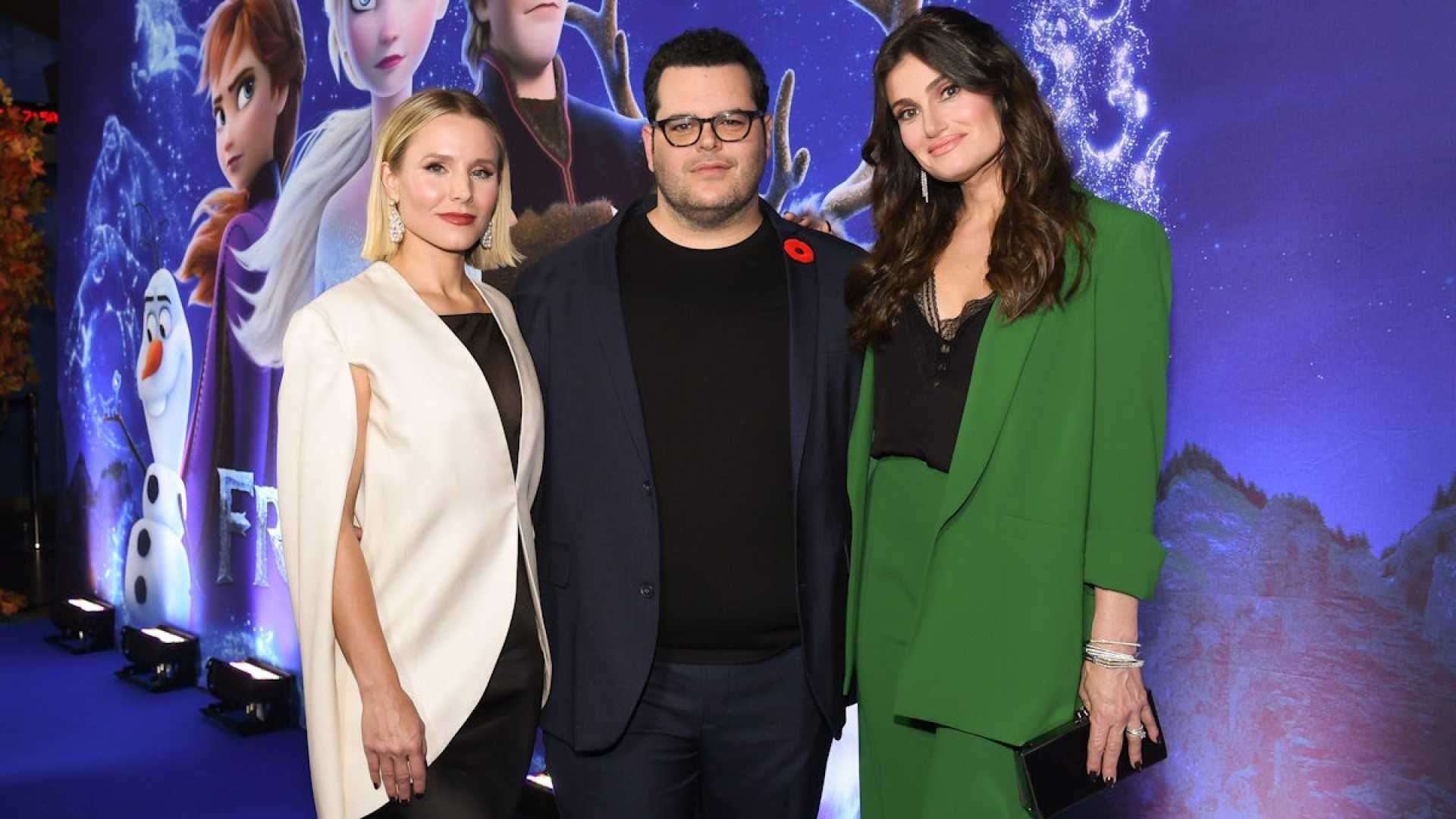 Frozen Actors Idina Menzel Kristen Bell Josh Gad