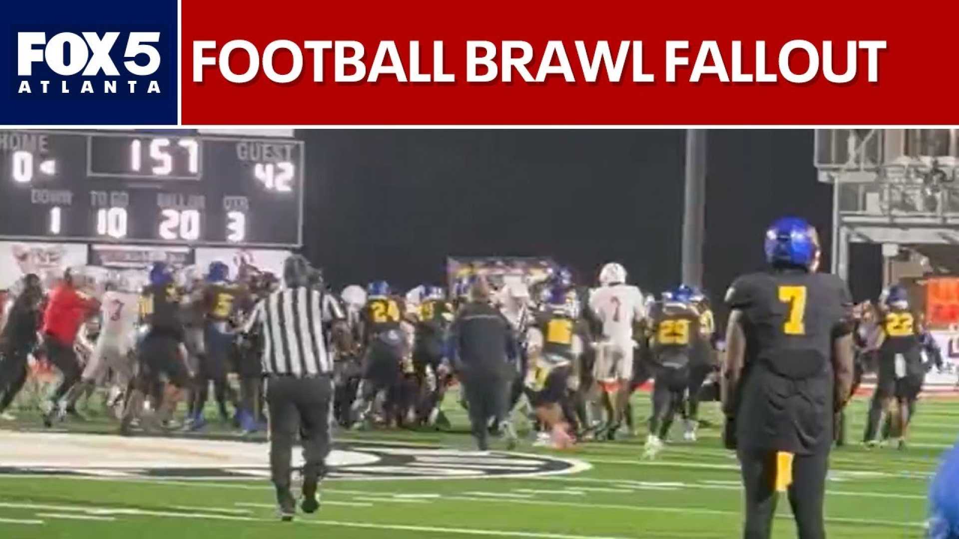 Gainesville High School Football Fight