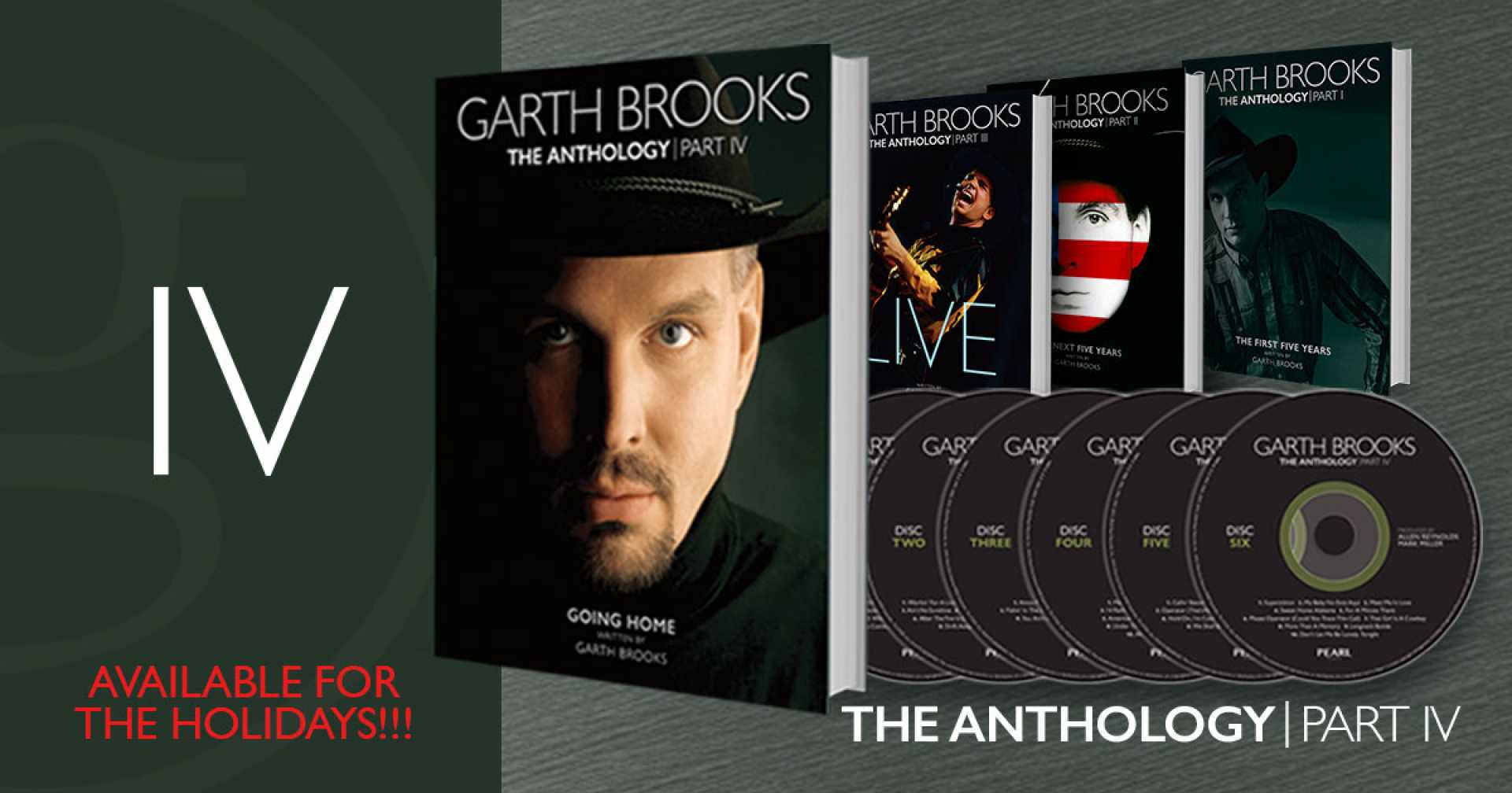 Garth Brooks Anthology Box Set Holiday Release