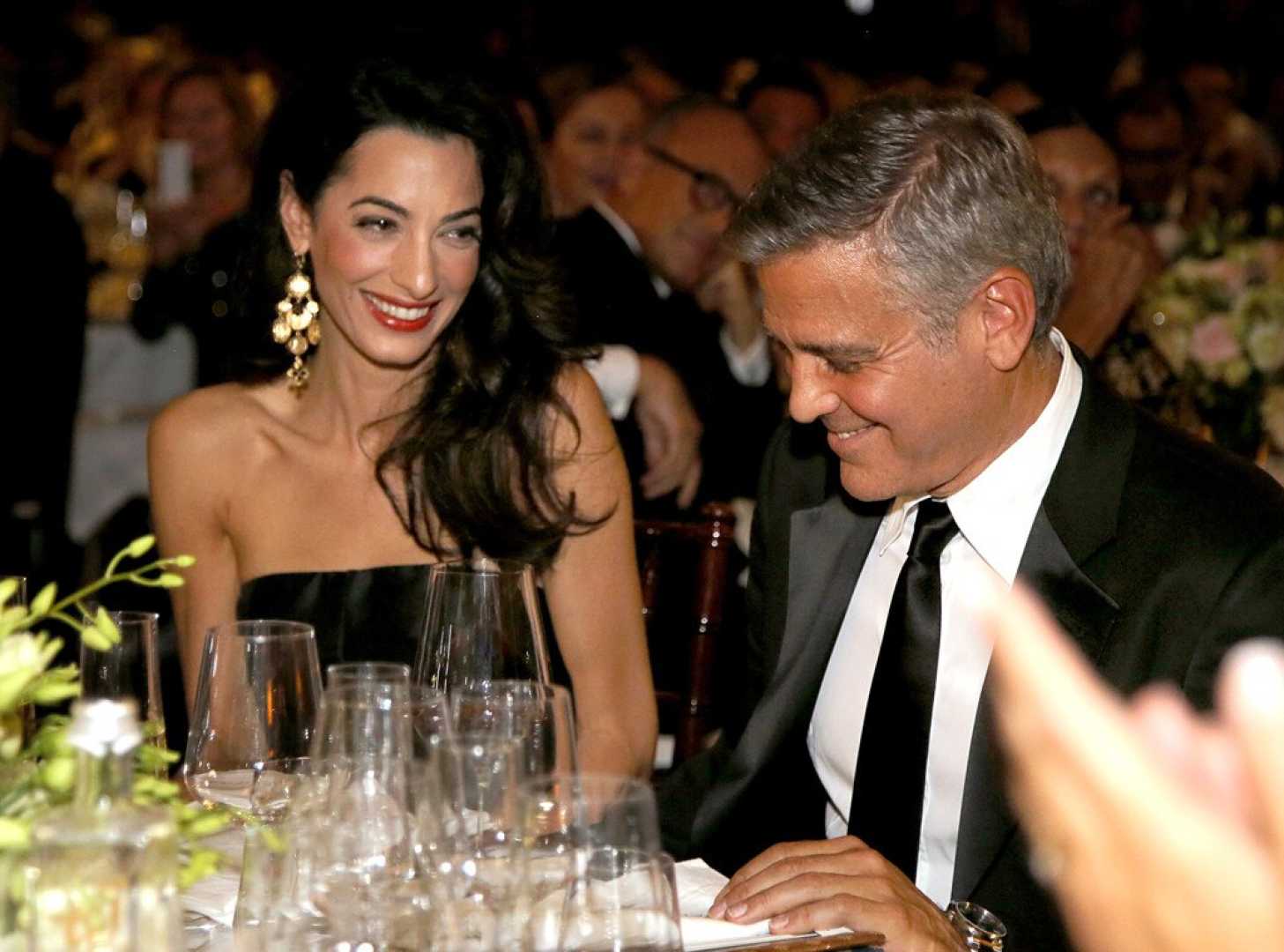 George Clooney Amal Clooney Date Night