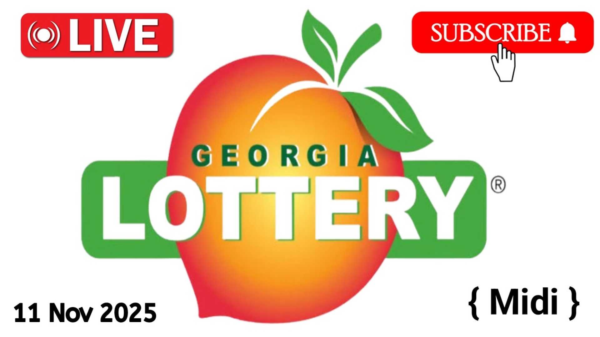 Georgia Lottery Results November 2025