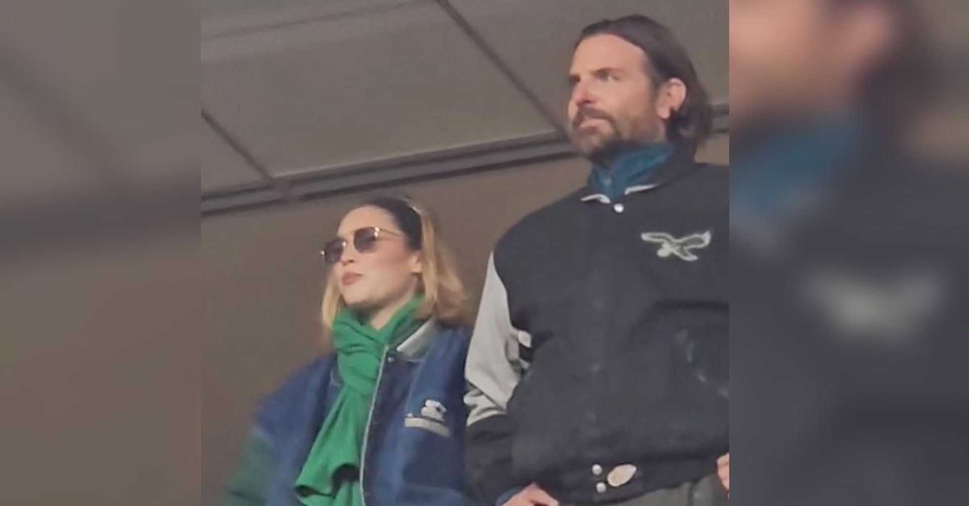 Gigi Hadid Bradley Cooper Eagles Game