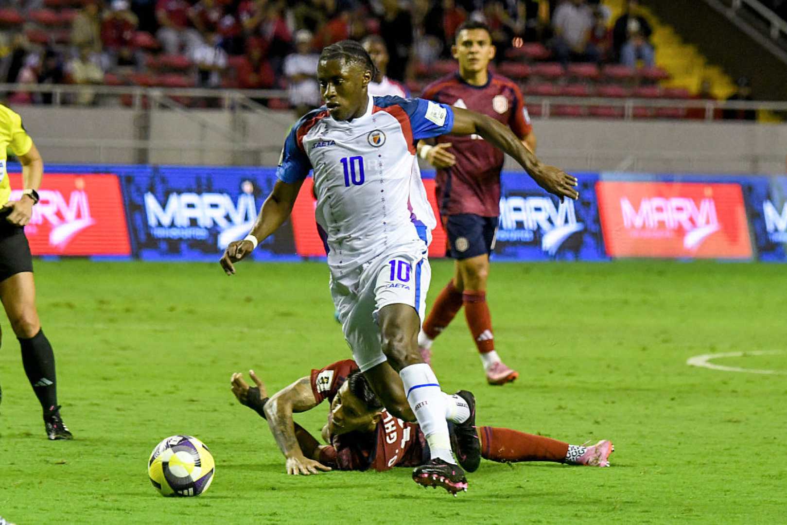 Haiti Versus Costa Rica Soccer Match