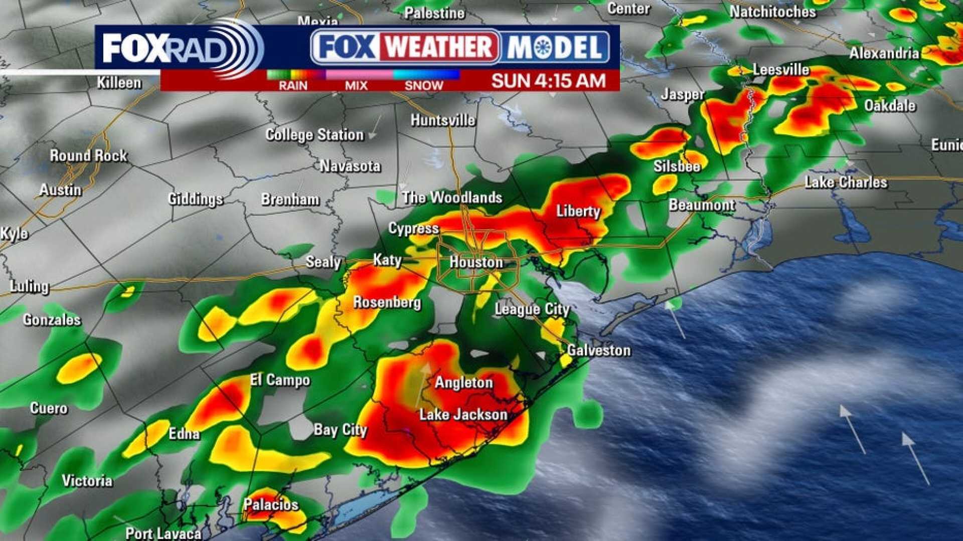 Houston Severe Weather Forecast