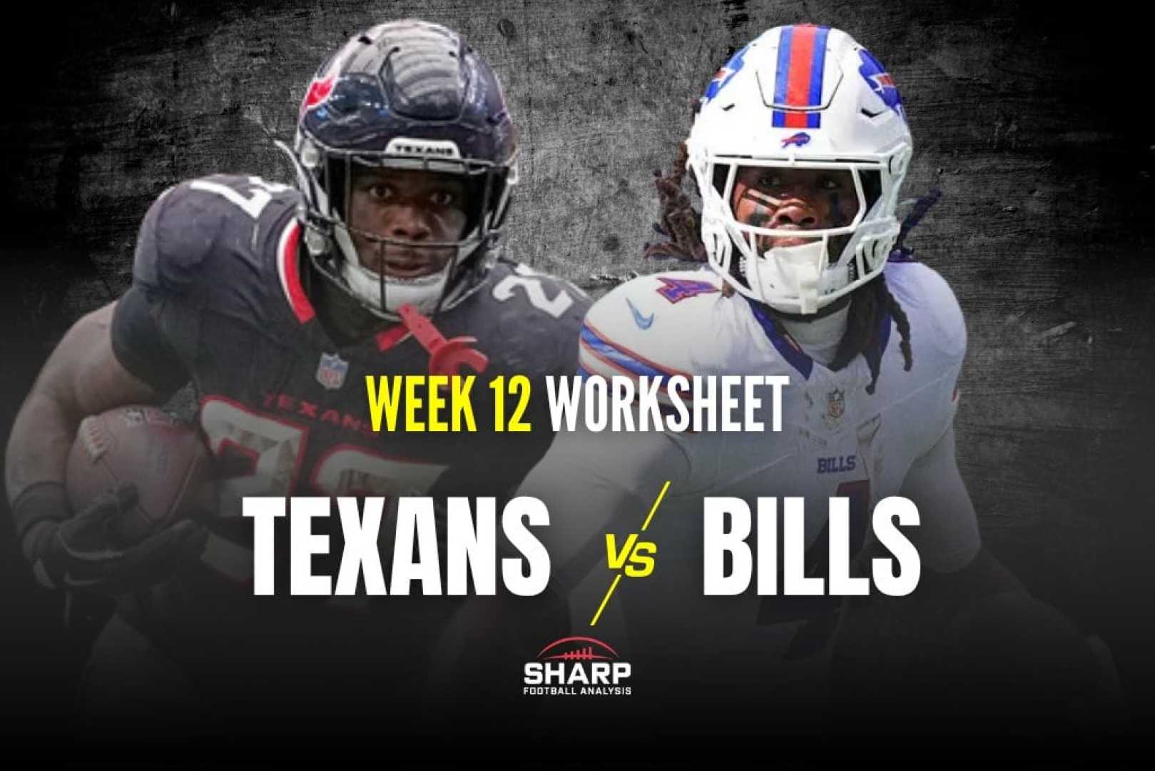 Houston Texans And Buffalo Bills Fantasy Football