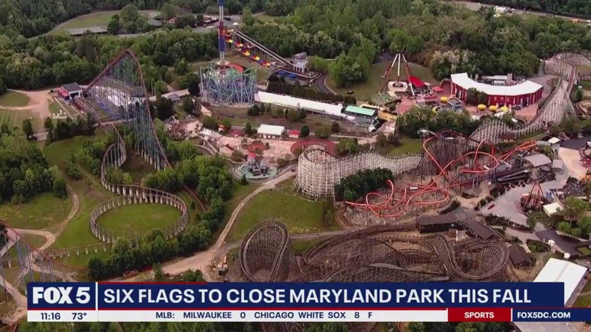 Hurricane Harbor Bowie Maryland Closing