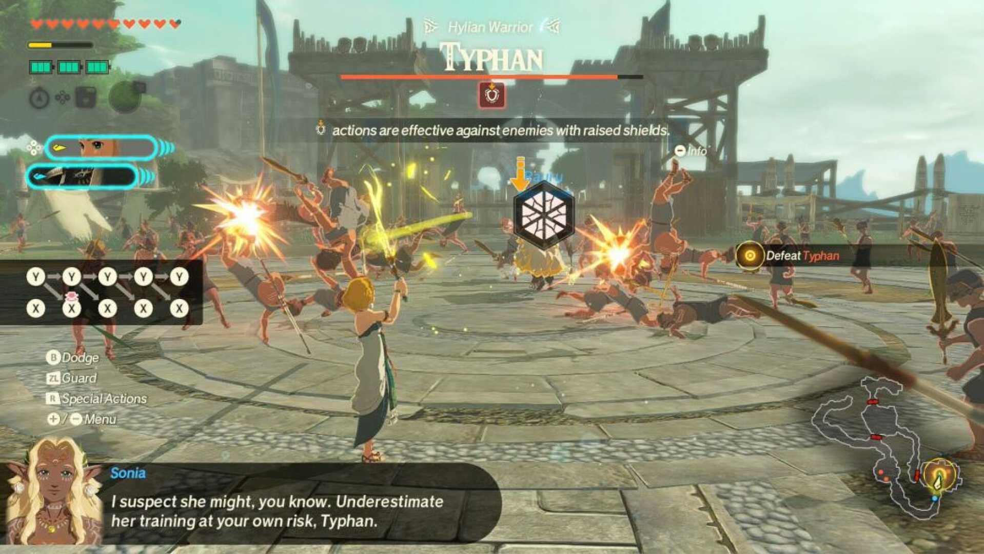 Hyrule Warriors Age Of Imprisonment Gameplay