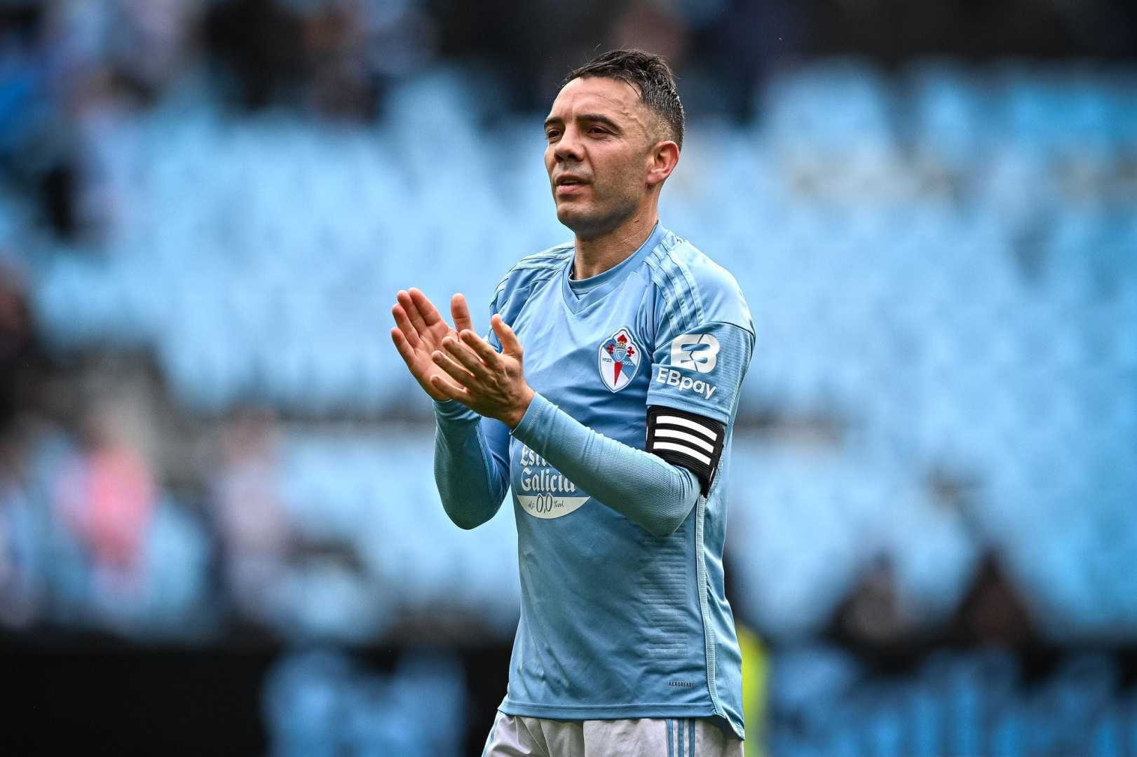 Iago Aspas Celta De Vigo Football