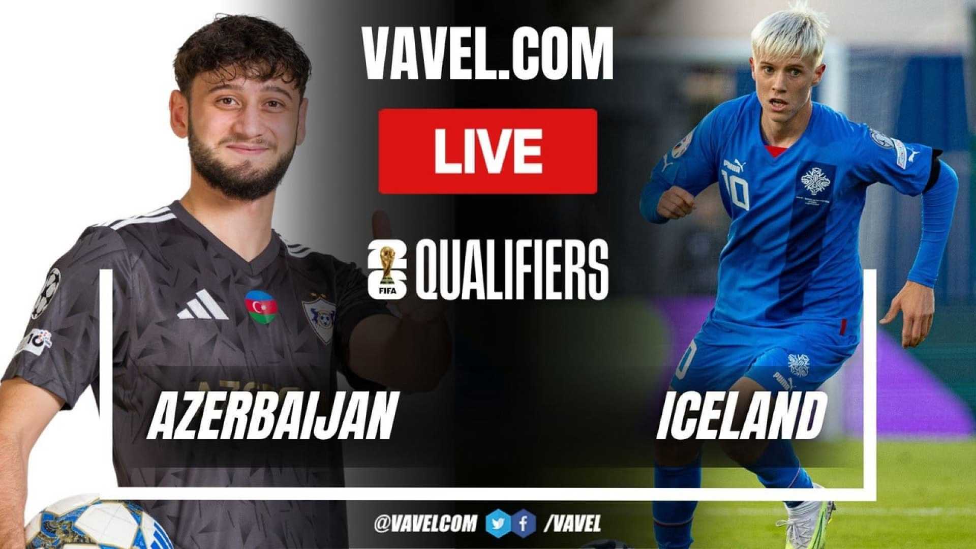 Iceland Vs Azerbaijan World Cup Qualifier Match