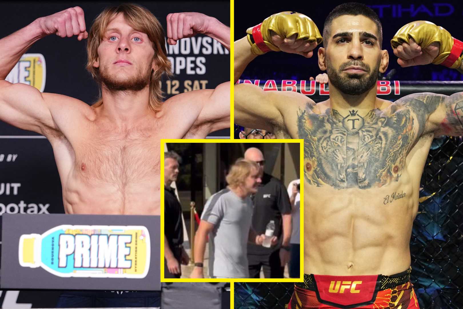 Ilia Topuria Paddy Pimblett Ufc Qatar