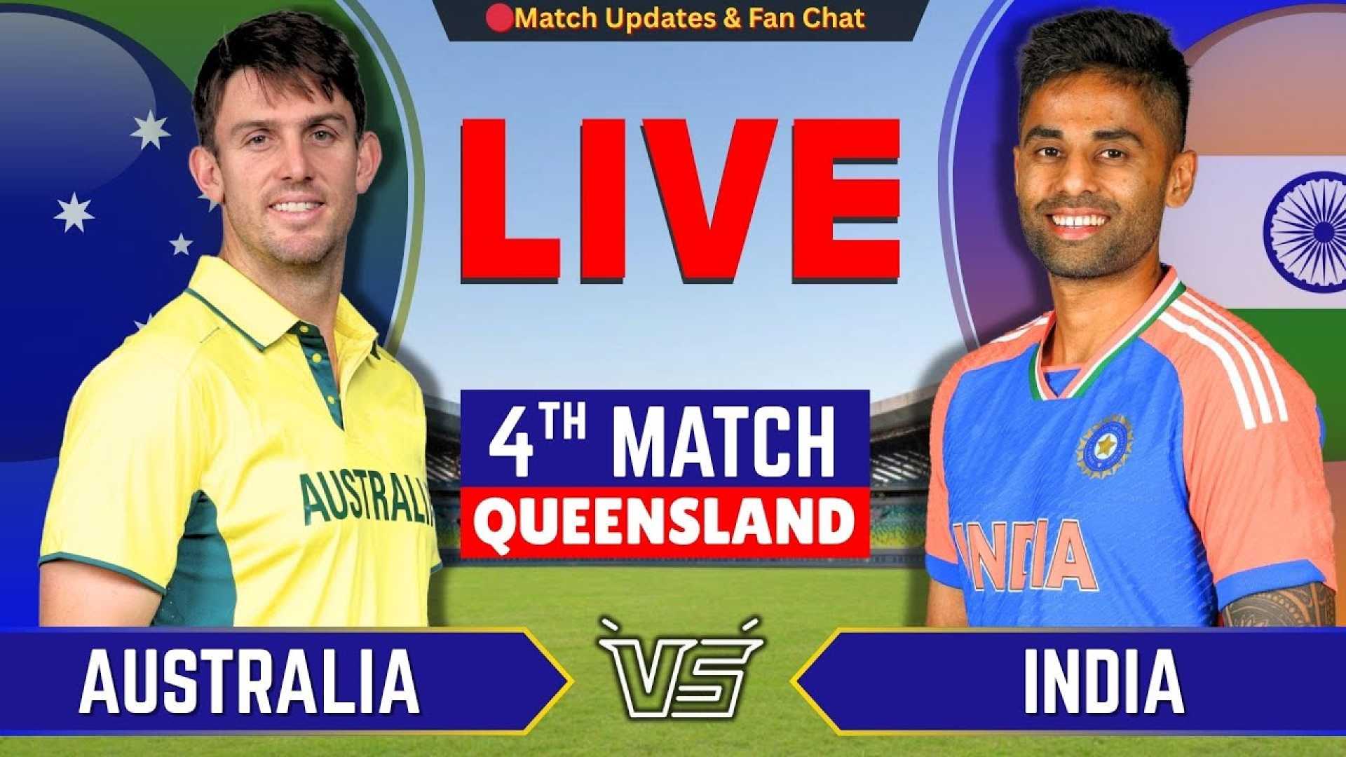 India Vs Australia T20i Cricket Match