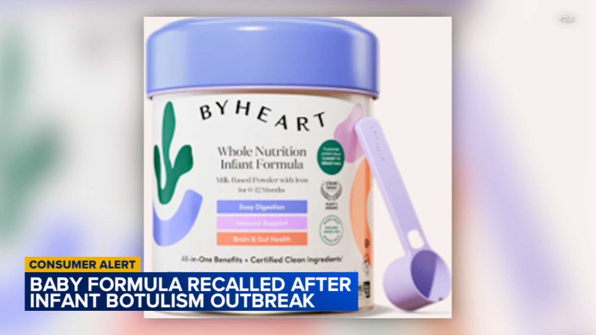 Infant Botulism Byheart Formula Recall
