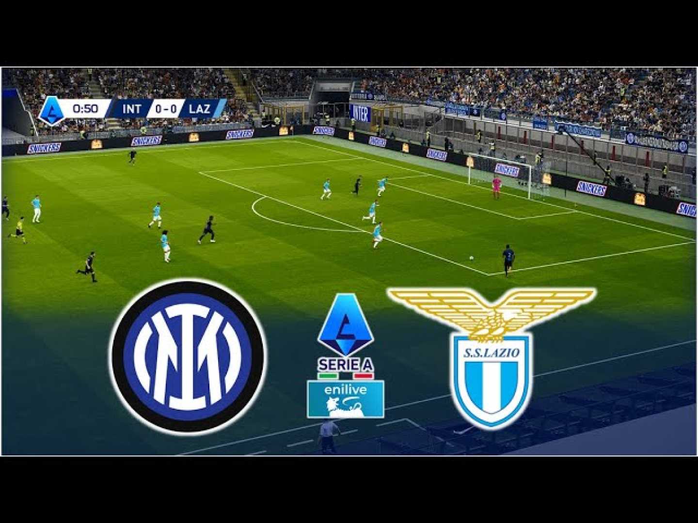 Inter Milan Vs Lazio Serie A Match