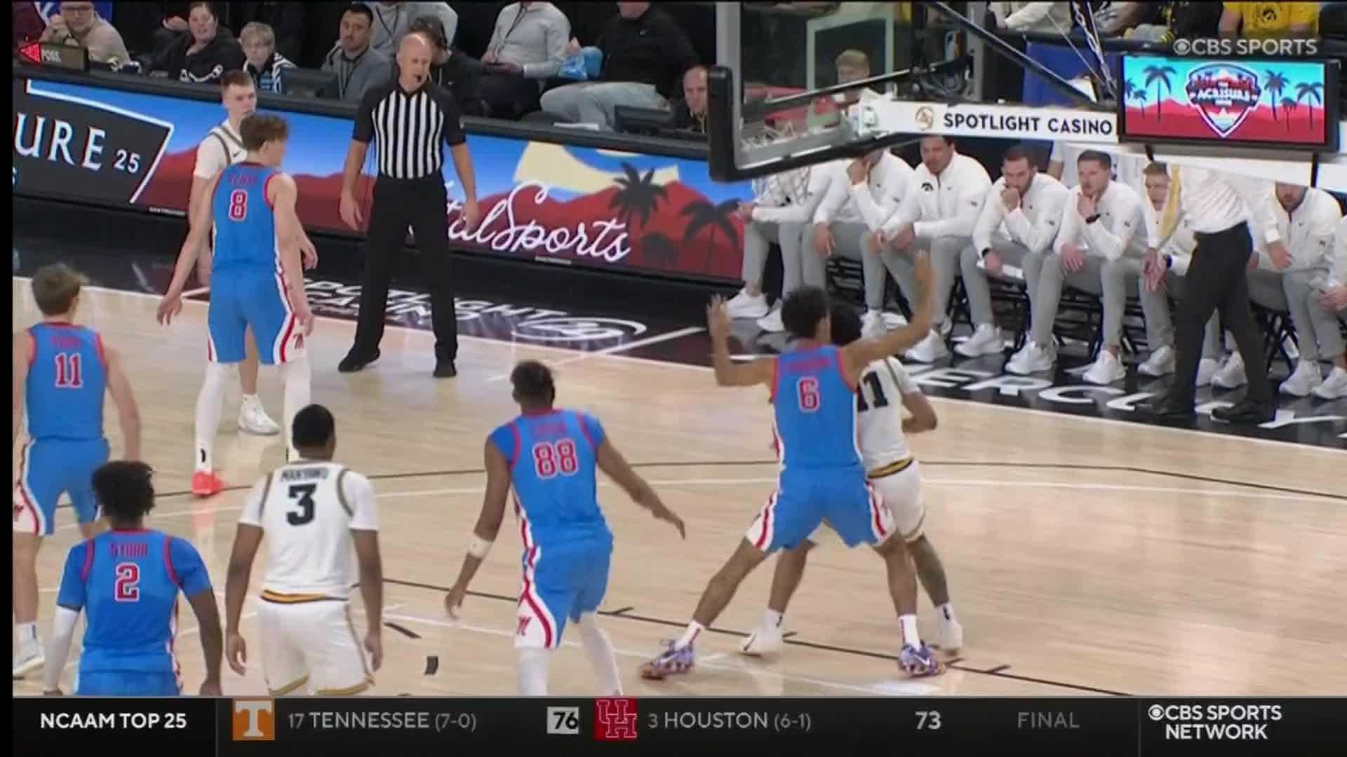 Iowa Ole Miss Basketball Game 2025