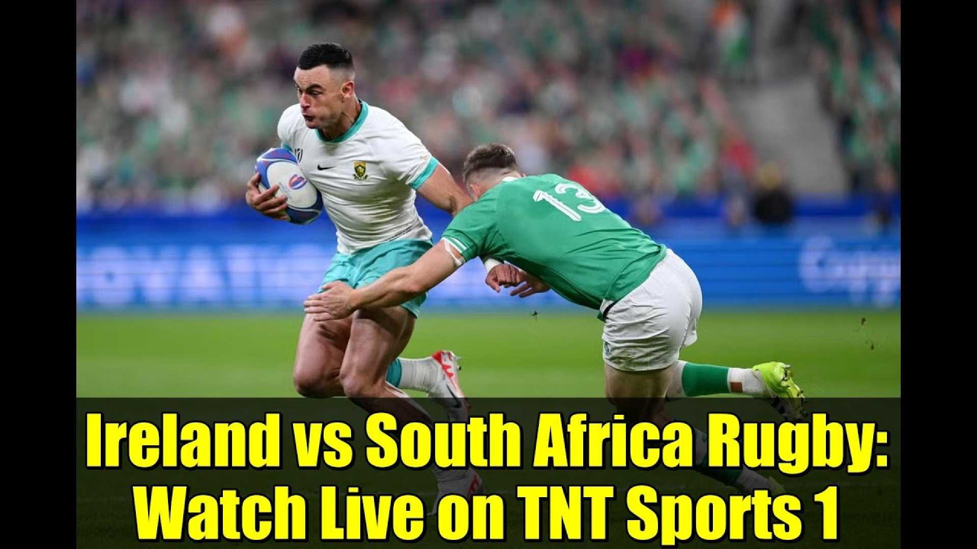 Ireland Vs South Africa Rugby Match