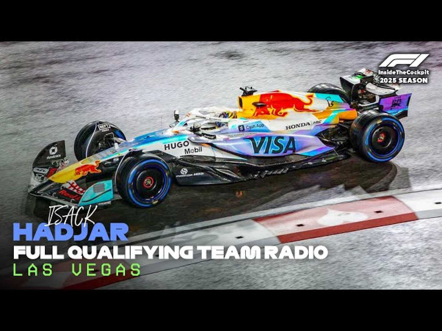 Isack Hadjar Las Vegas Grand Prix Qualifying