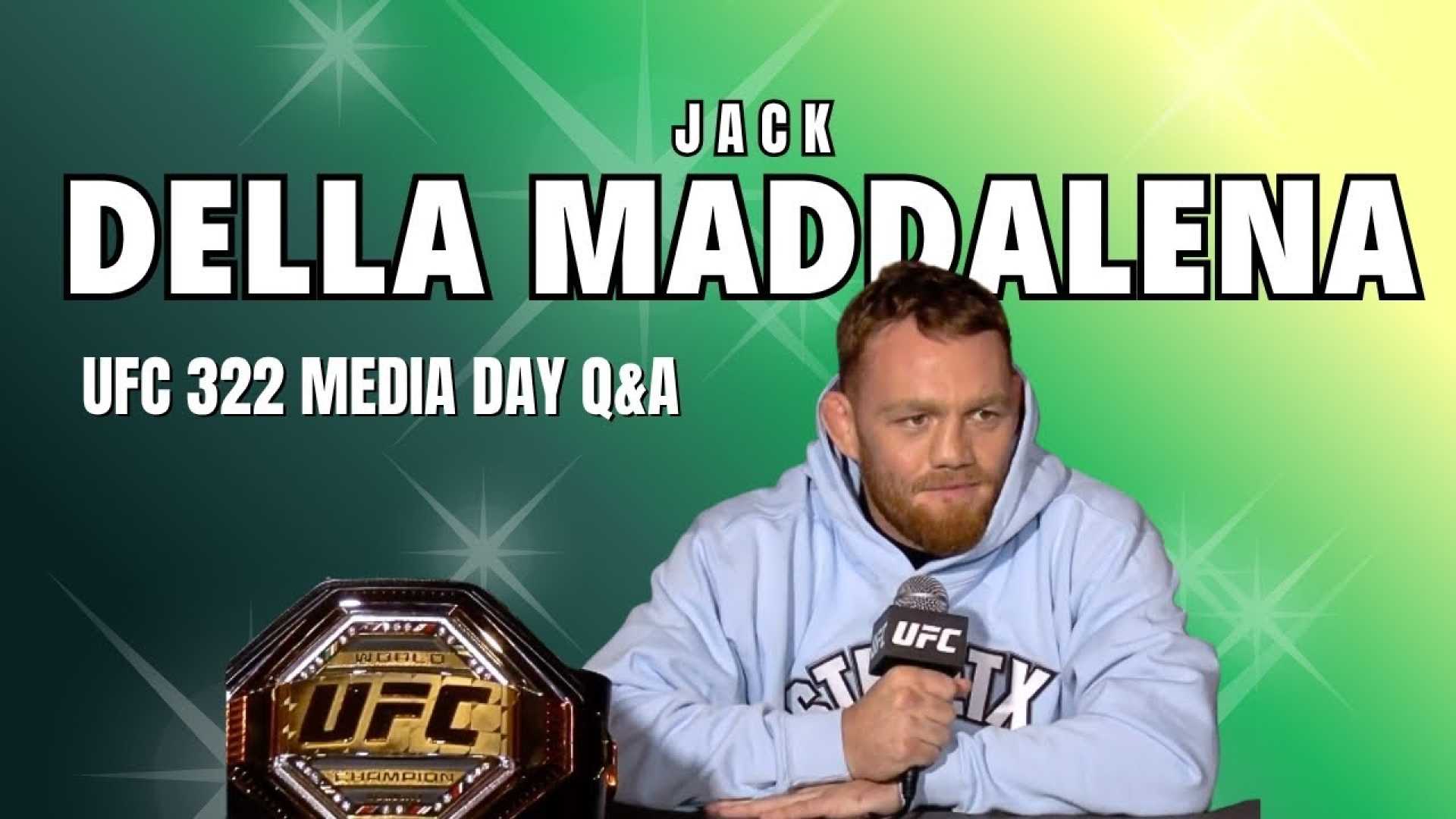 Jack Della Maddalena Ufc 322 Title Defense