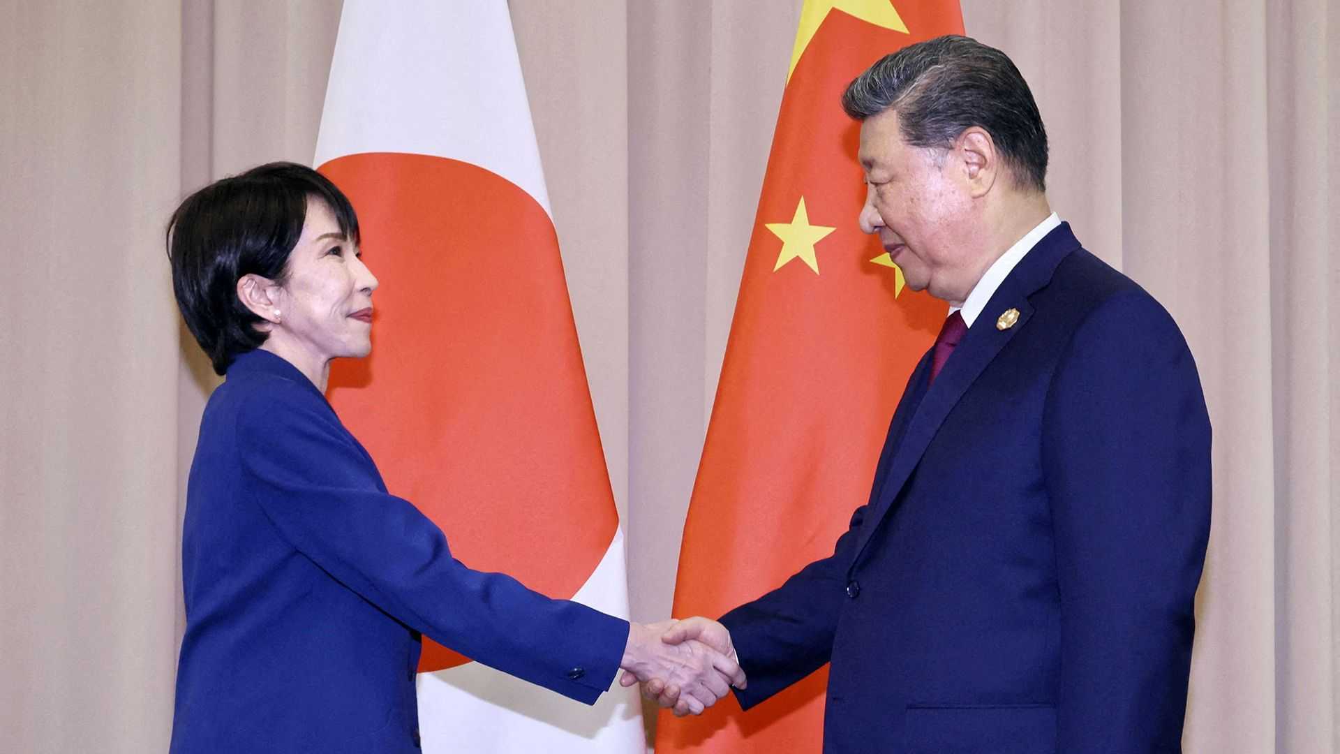 Japan China Diplomatic Tensions Taiwan