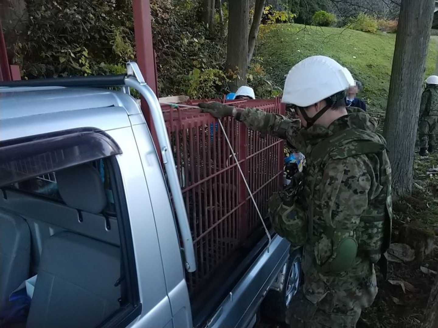 Japanese Soldiers Bear Traps Akita November 2025