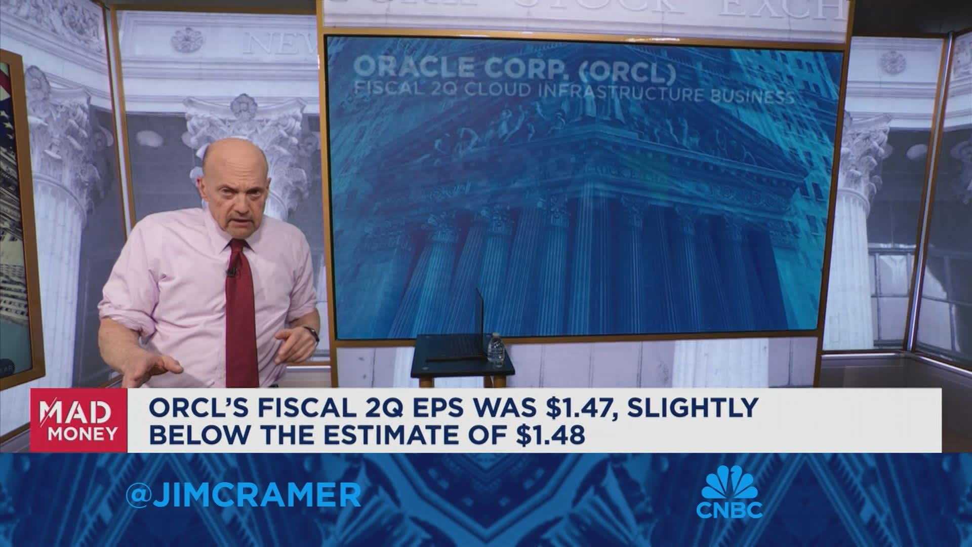 Jim Cramer Oracle Corporation