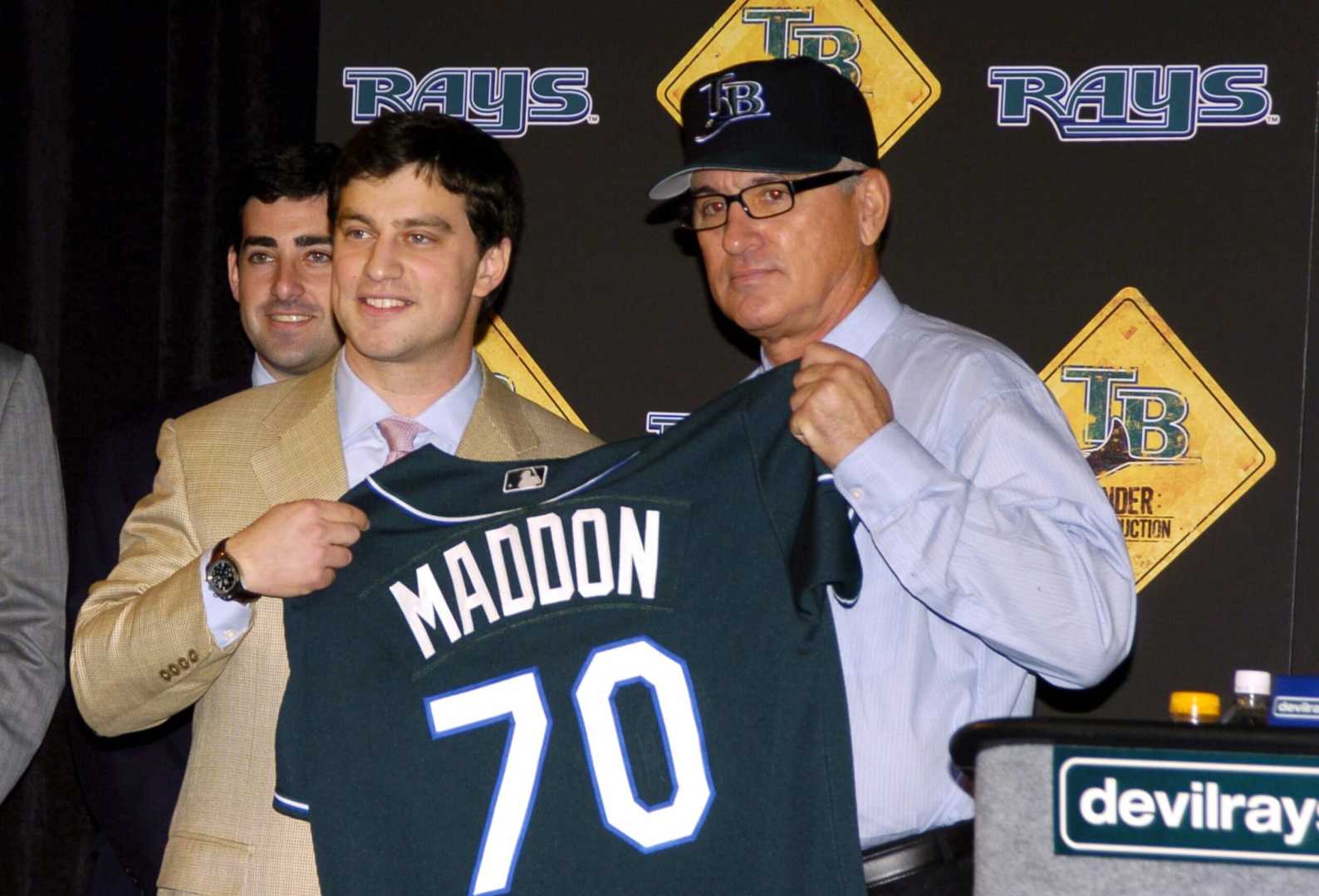 Joe Maddon Andrew Friedman Baseball